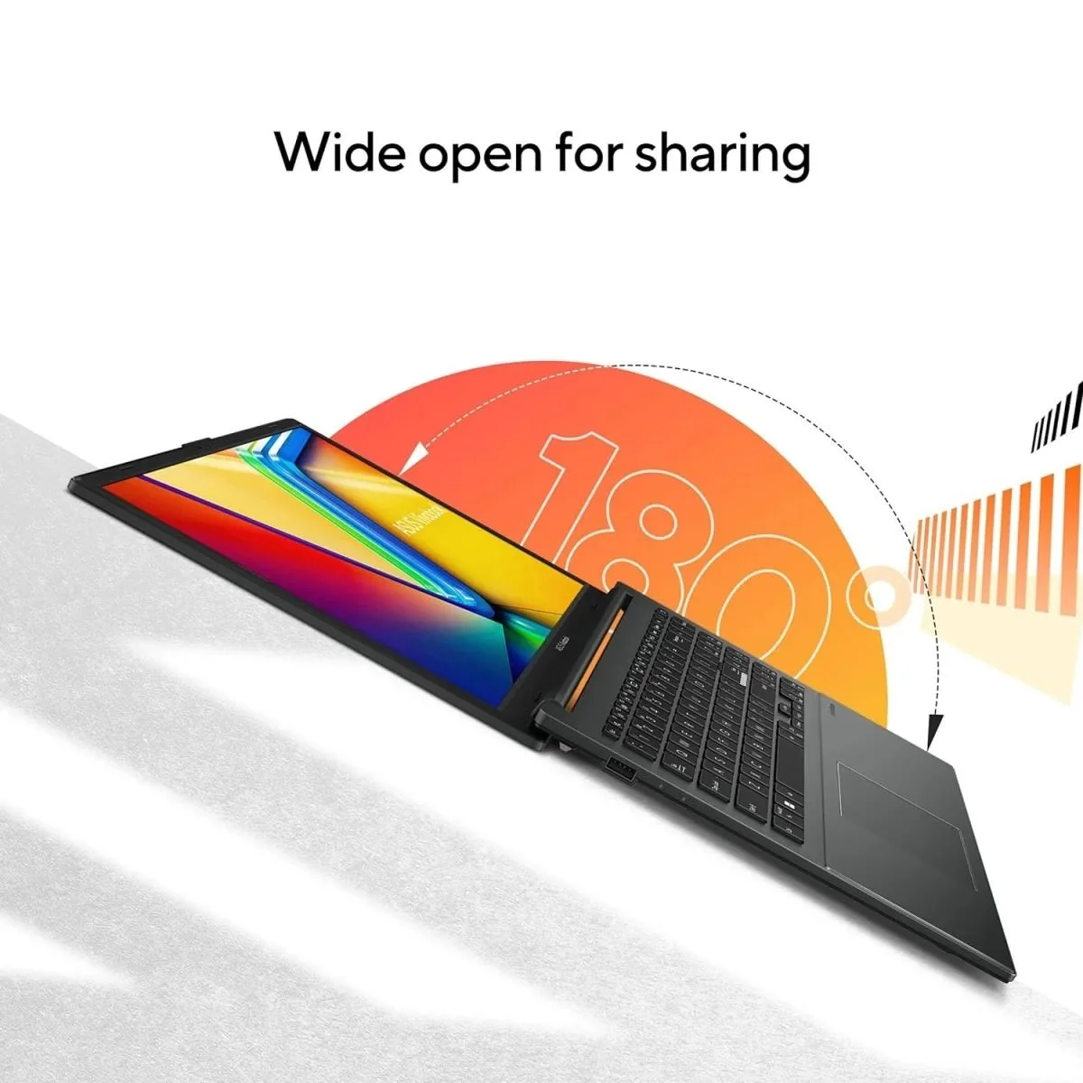 لابتوب ASUS Vivobook Go 15 بمعالج AMD Ryzen 5، رام 8GB DDR5، SSD NVMe M.2 سعة 512GB، شاشة 15.6 بوصة FHD