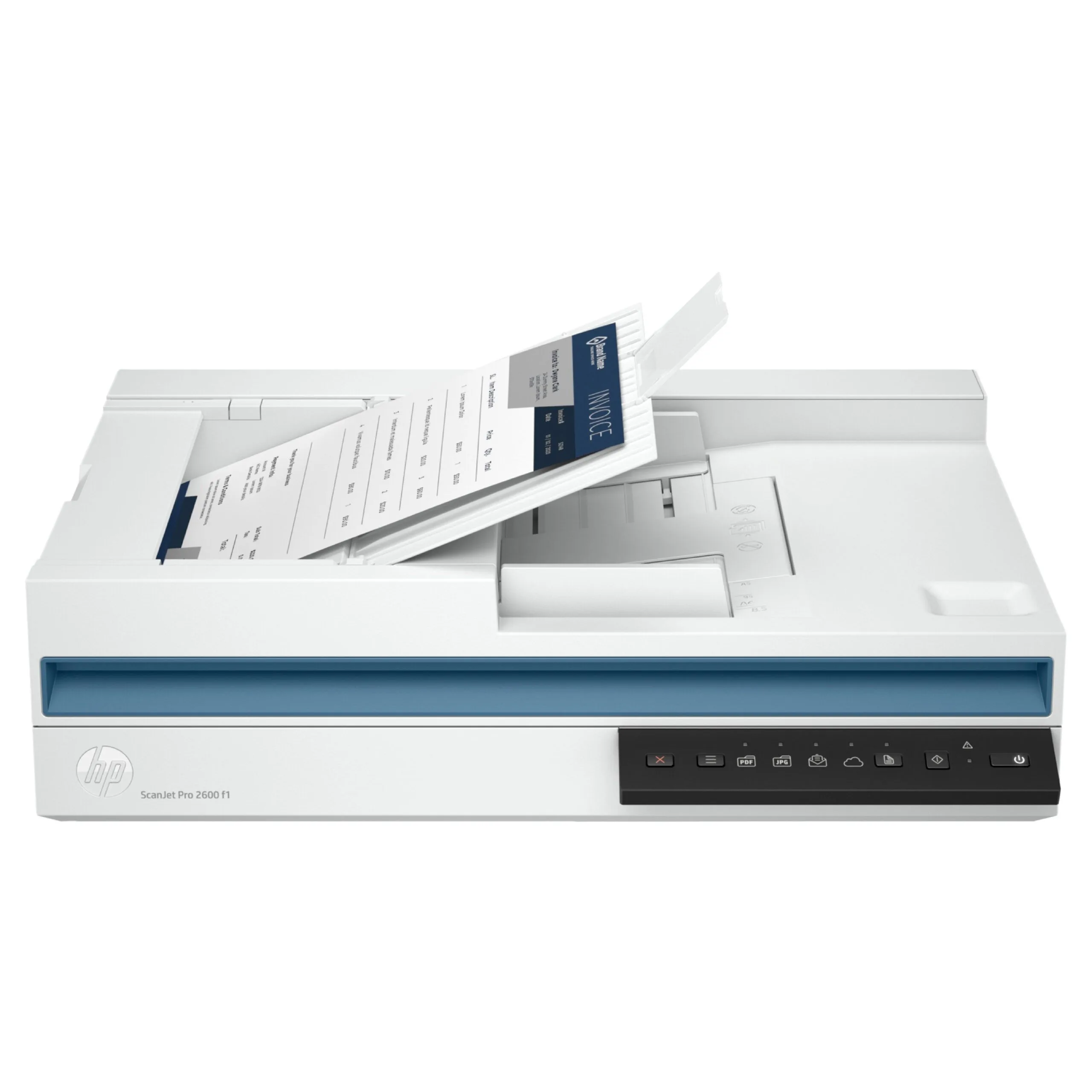 ماسح ضوئي HP ScanJet Pro 2600 f1 مسطح مع وحدة تغذية ADF مقاس A4 - 20G05A
