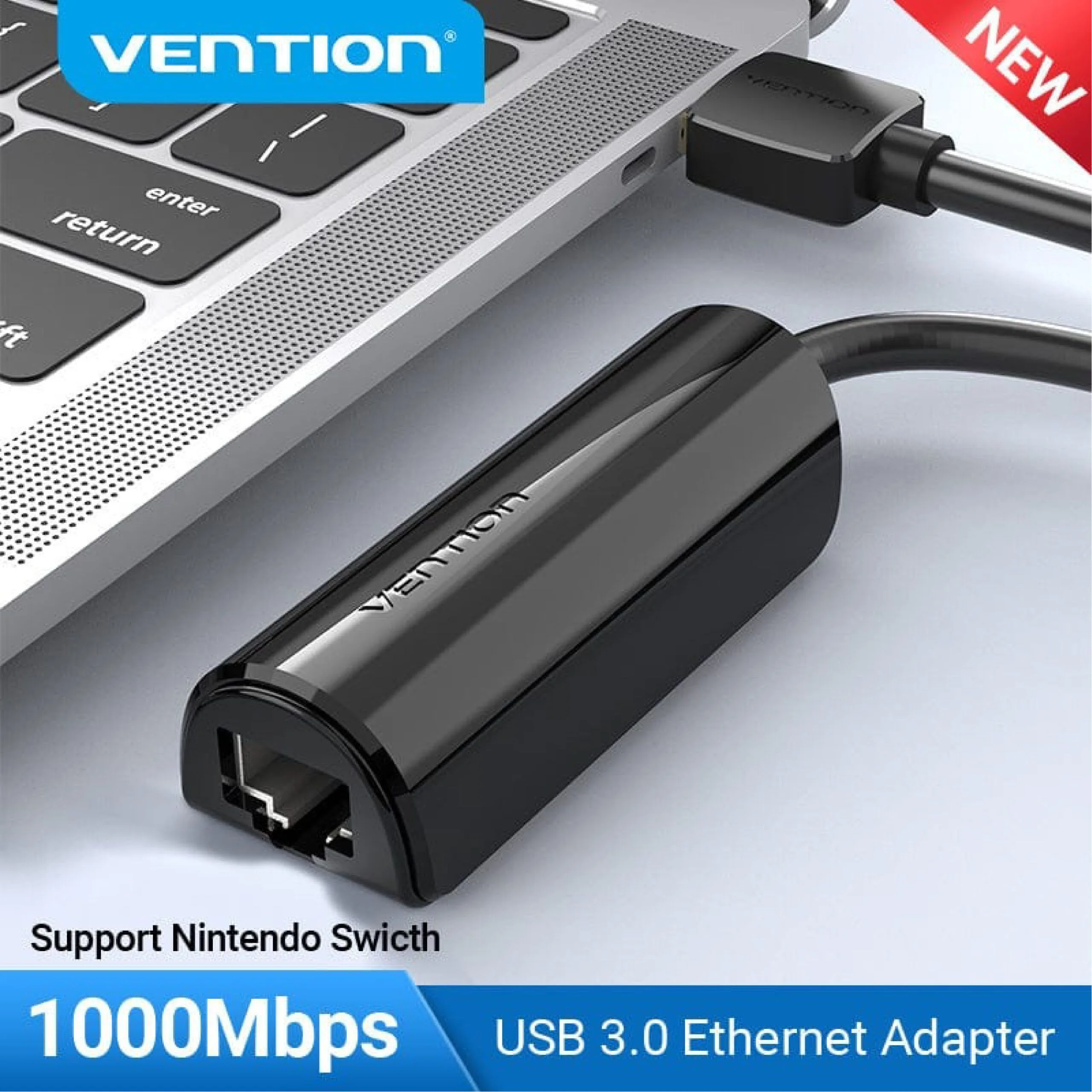 Vention USB 3.0 Gigabit Ethernet Adapter - CEHBB
