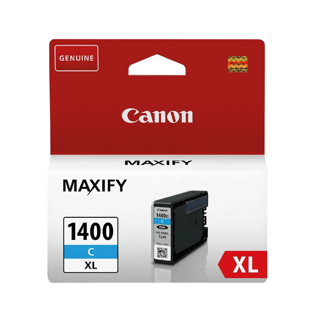 خرطوشة حبر Canon PGI-1400XL أصلية - سماوي