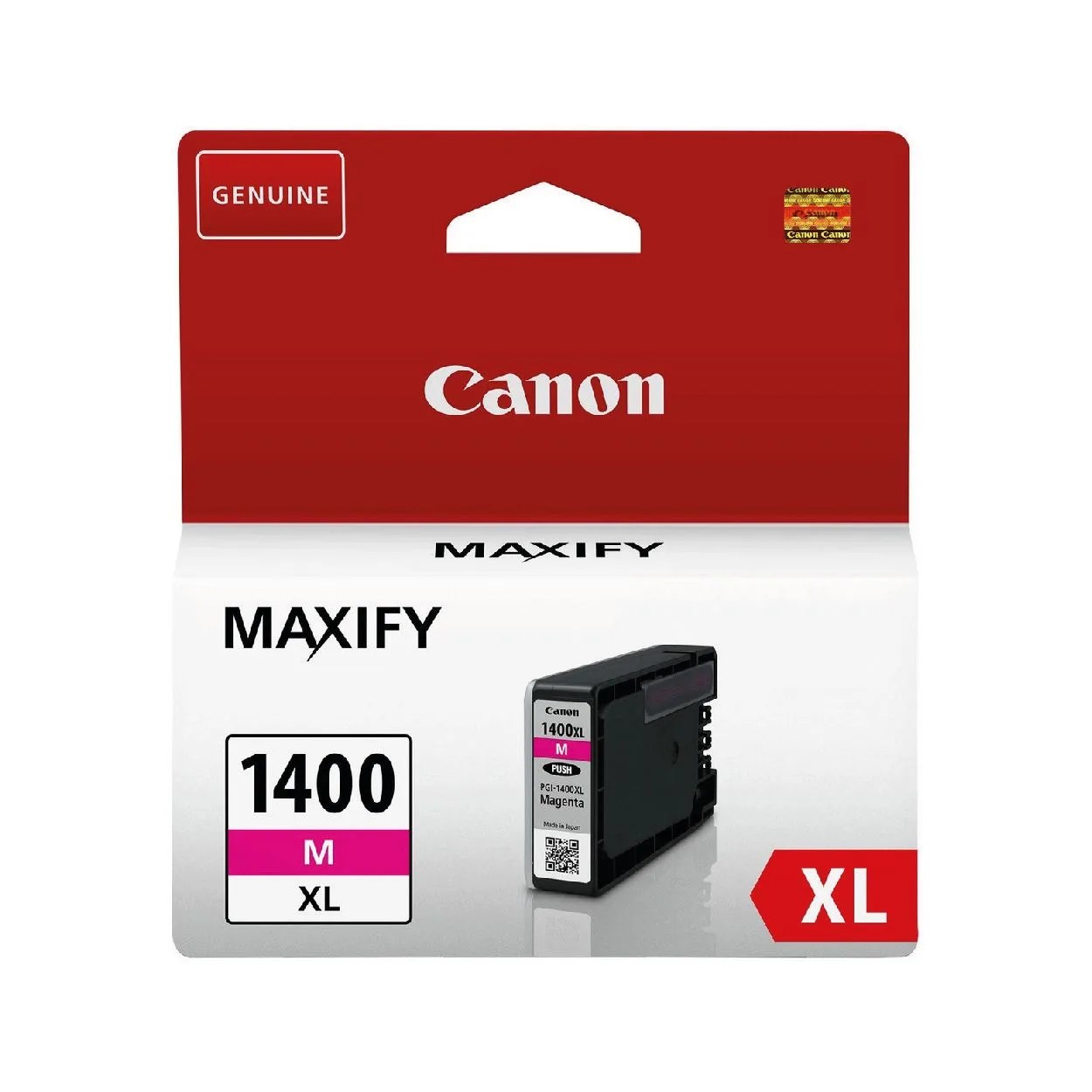خرطوشة حبر Canon PGI-1400XL أصلية - أرجواني