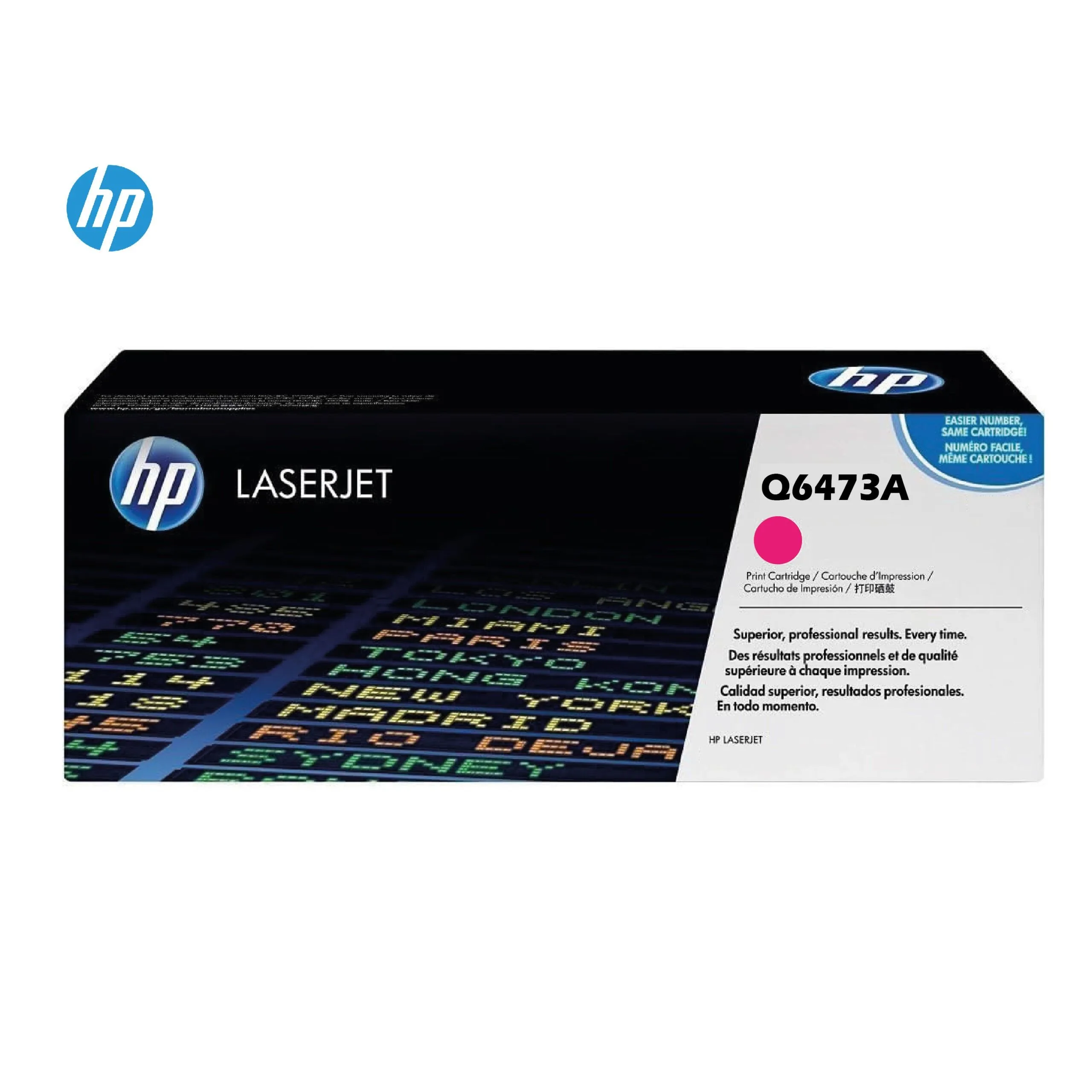 خرطوشة حبر ليزر HP Q6473A أصلية - أرجواني