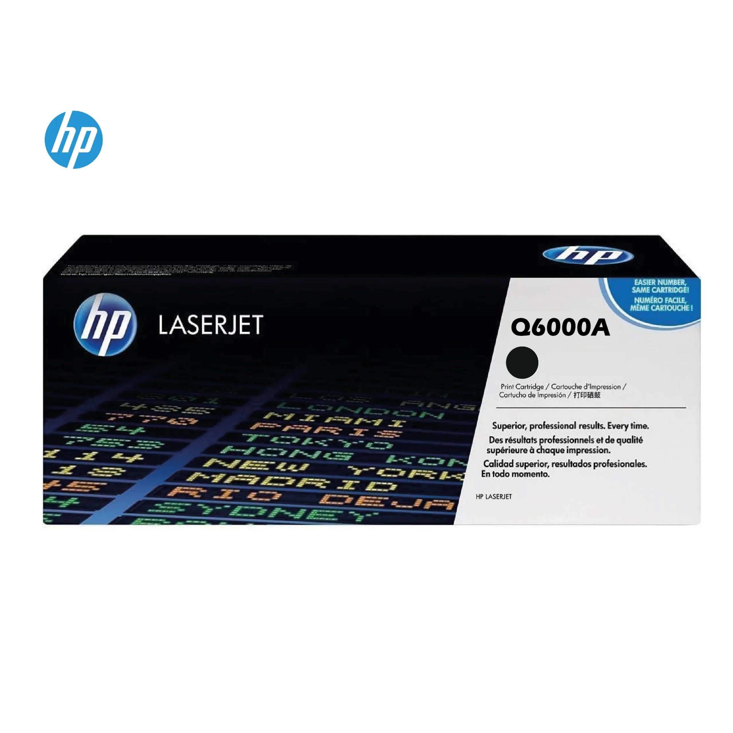 خرطوشة حبر ليزر HP Q6000A أصلية - أسود