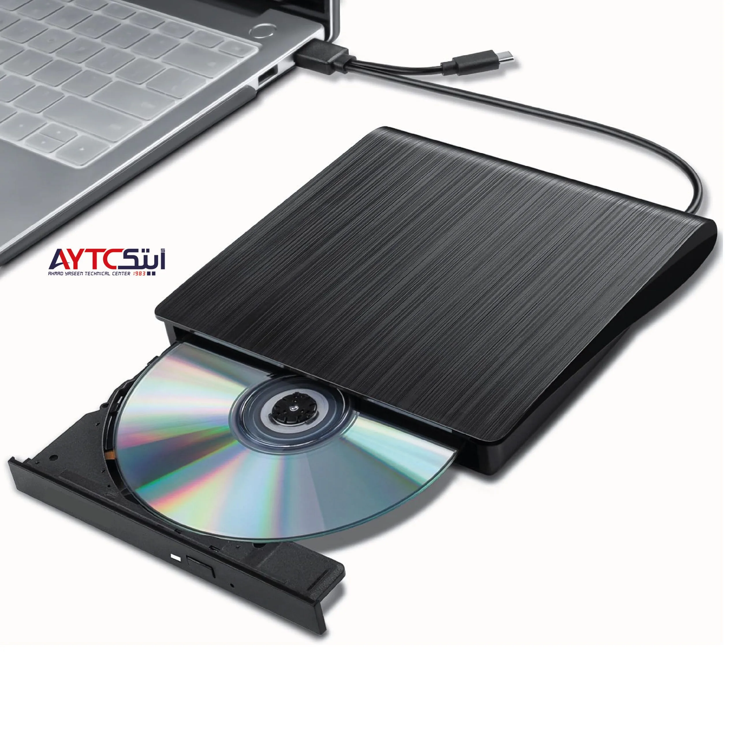 Portable External DVD/CD-Room Drive USB 3.0 + Type-C