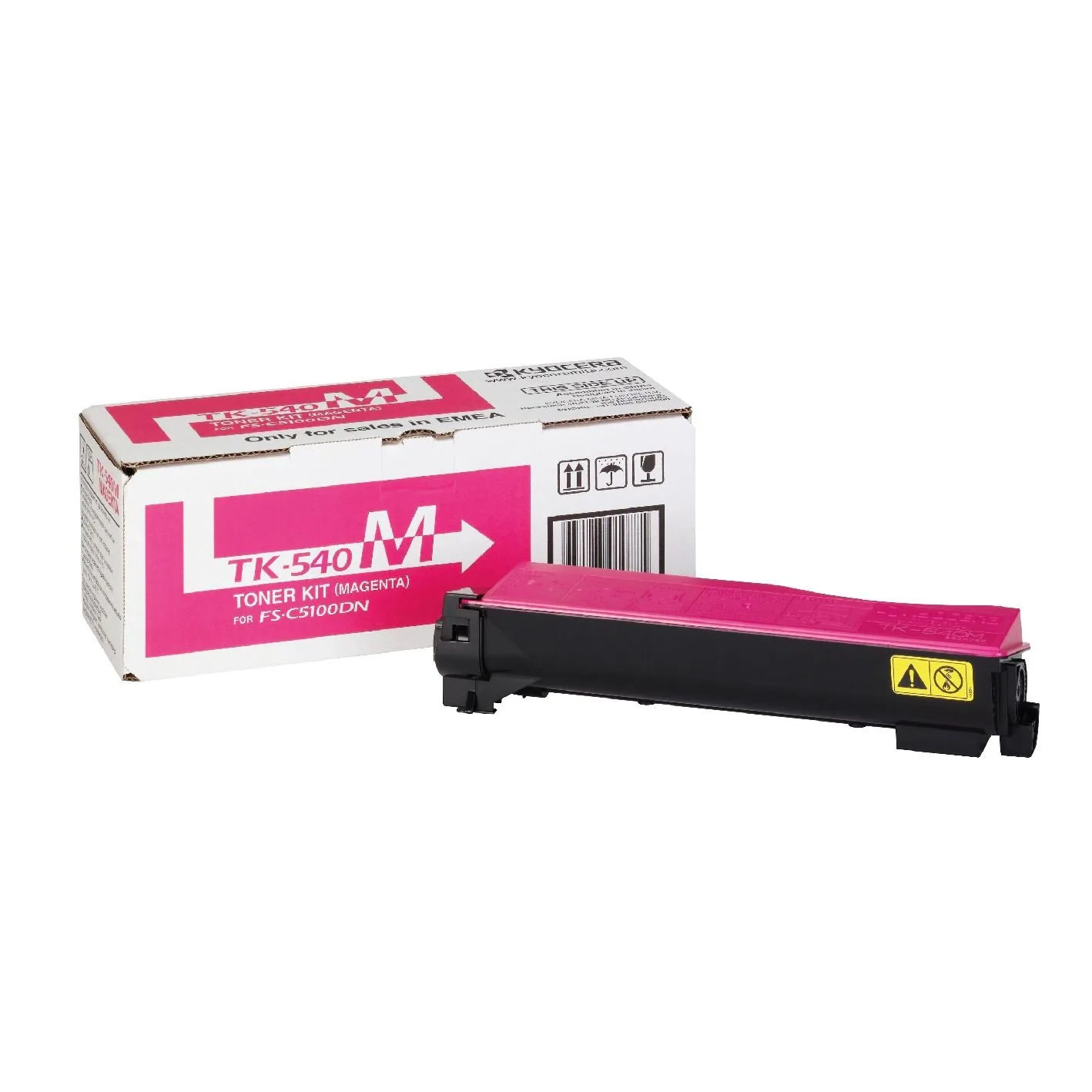 Kyocera TK-540M Magenta Original Toner Cartridge - Genuine