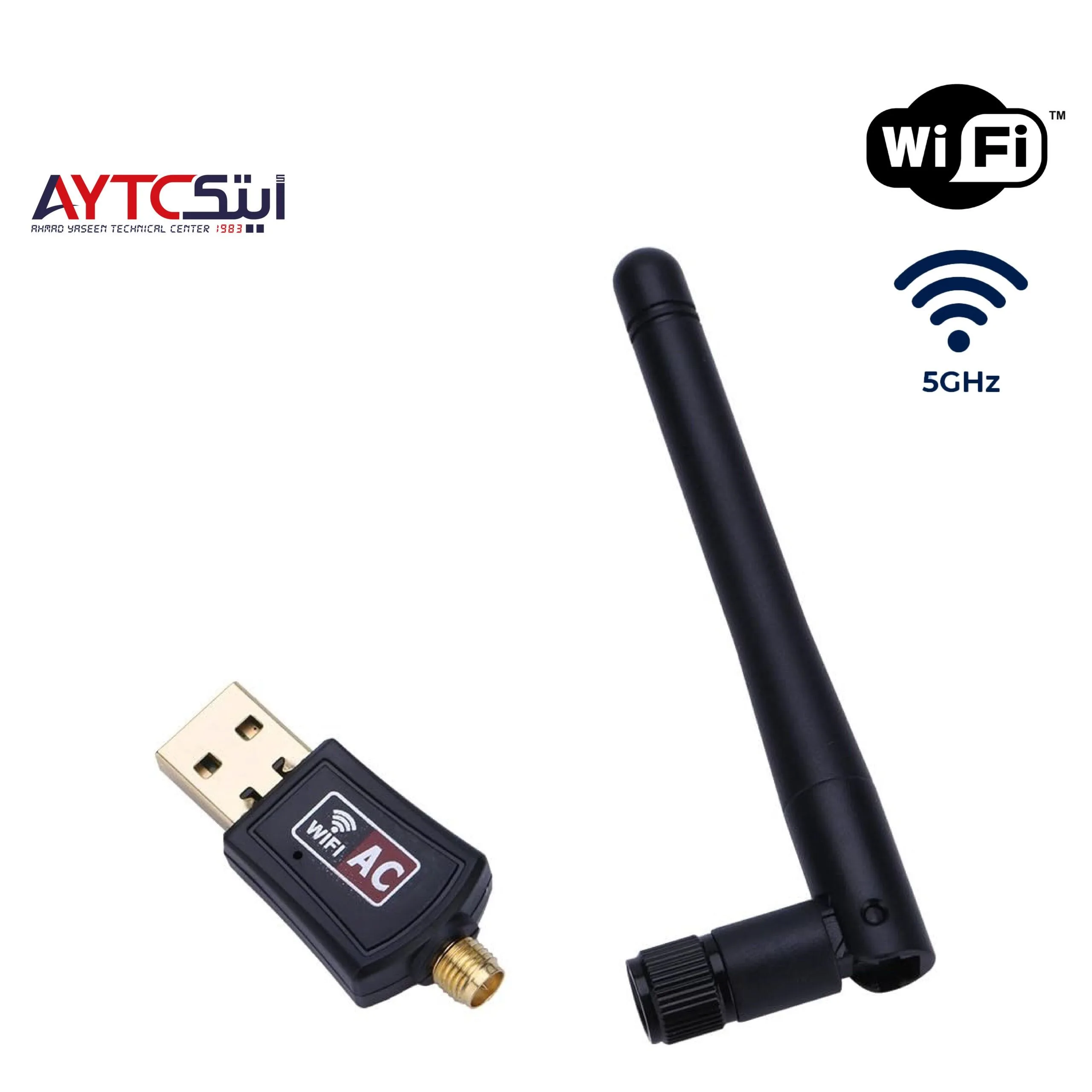 محوّل USB لاسلكي بتردد 5GHz - AYTC