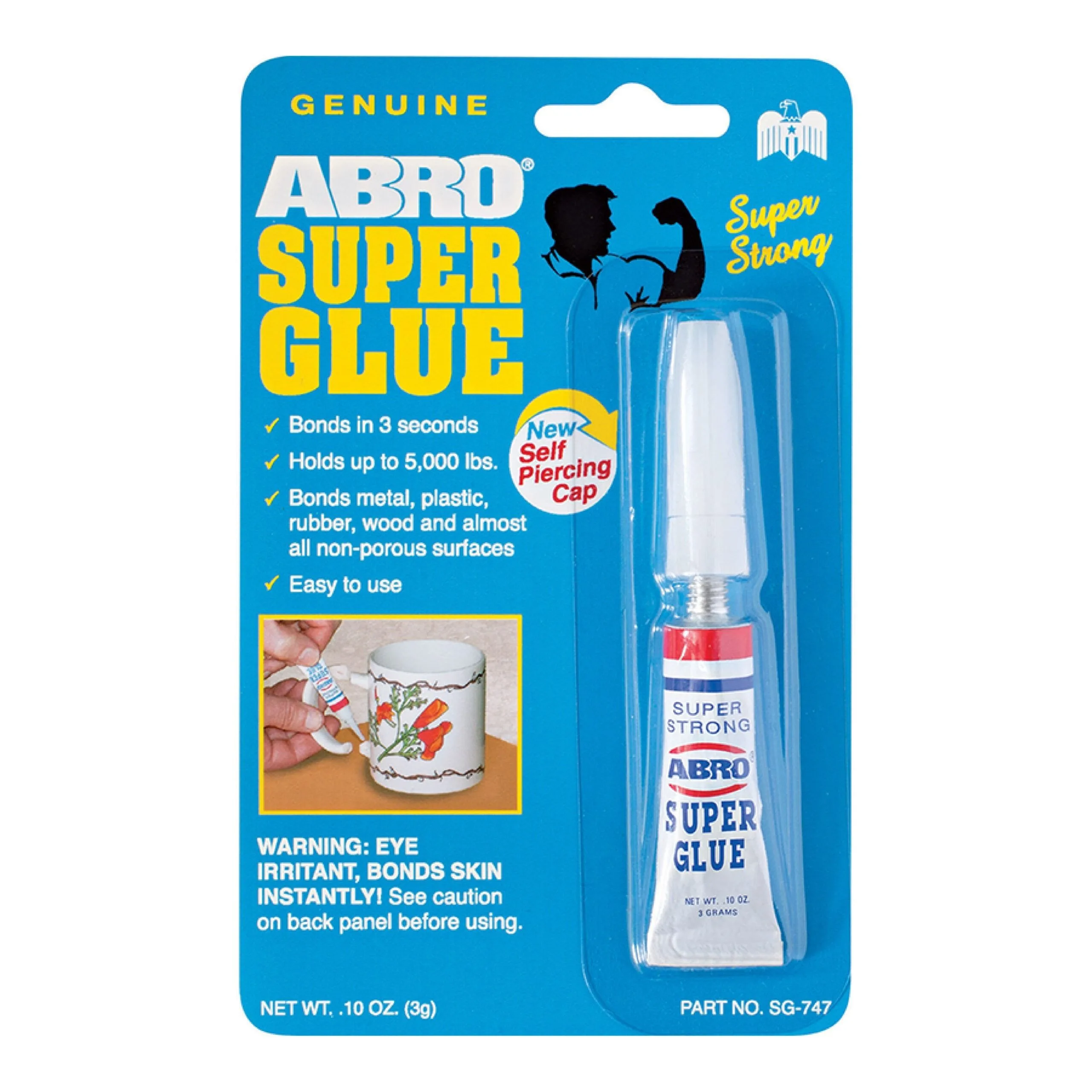 غراء فوري ABRO Super Glue أصلي