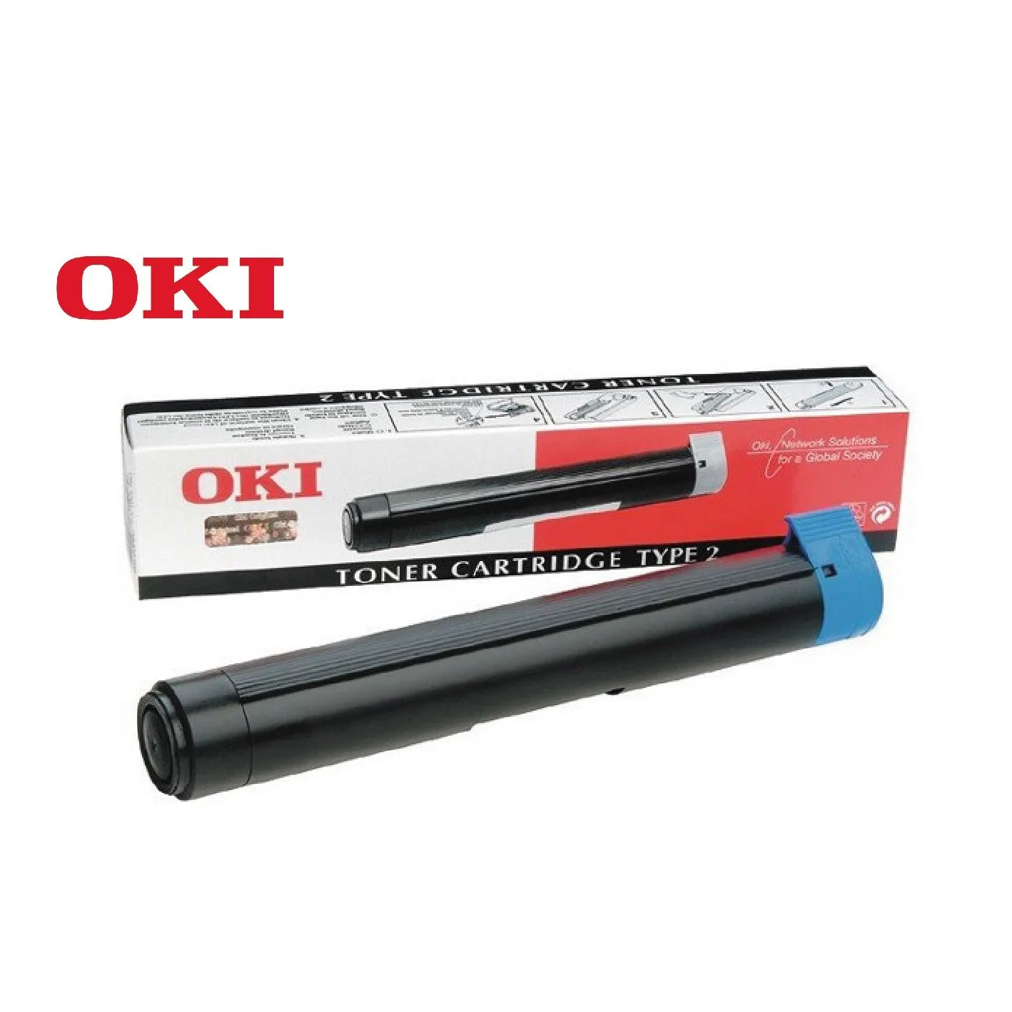 خرطوشة حبر OKI Data 400E/410E أصلية - أسود