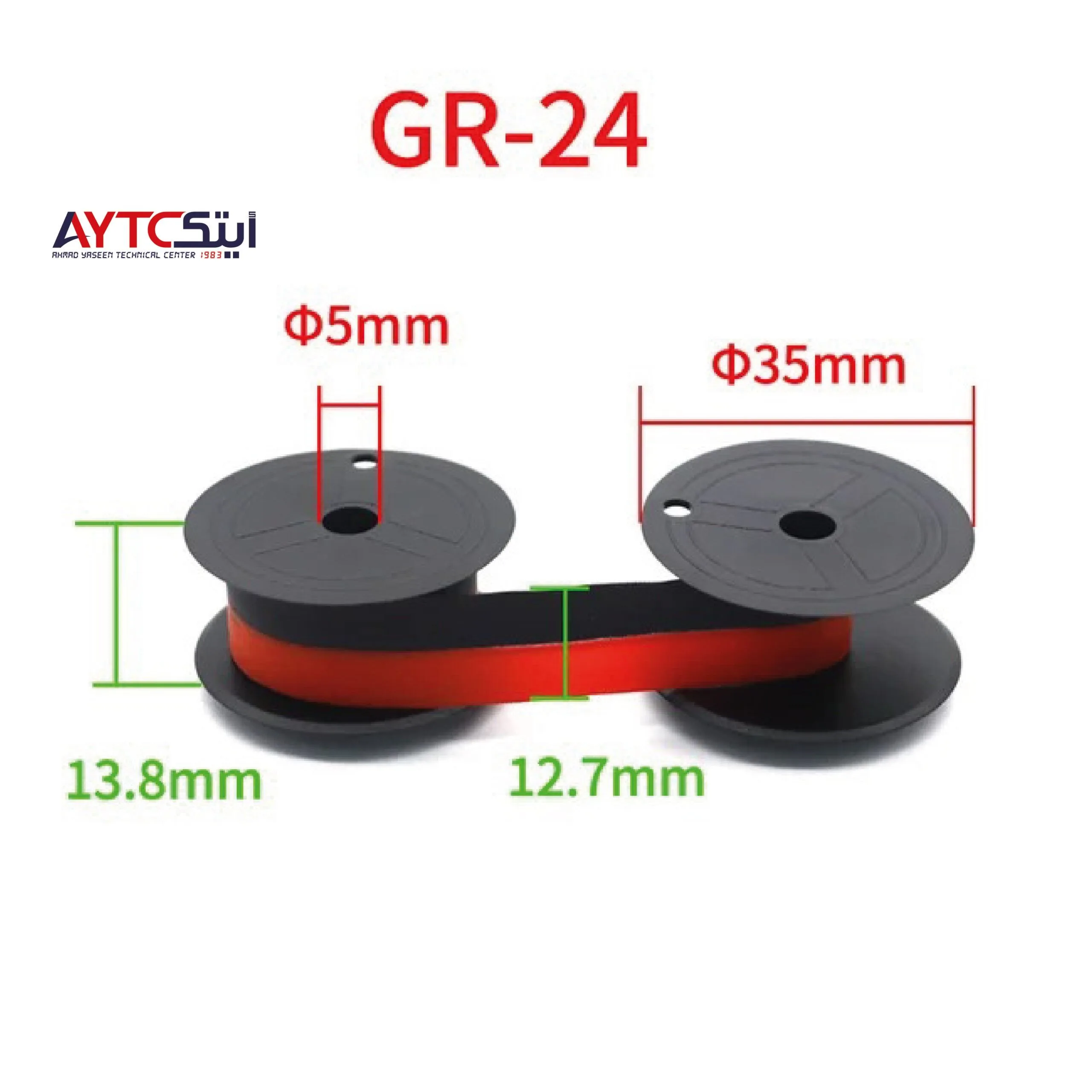 Ribbon GR-24/GR-51 EP102 Black/Red