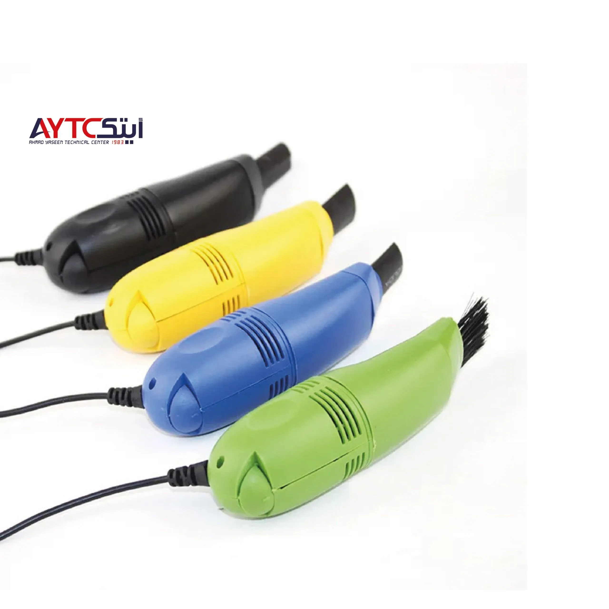 مكنسة كهربائية صغيرة بمنفذ USB لتنظيف الكيبورد