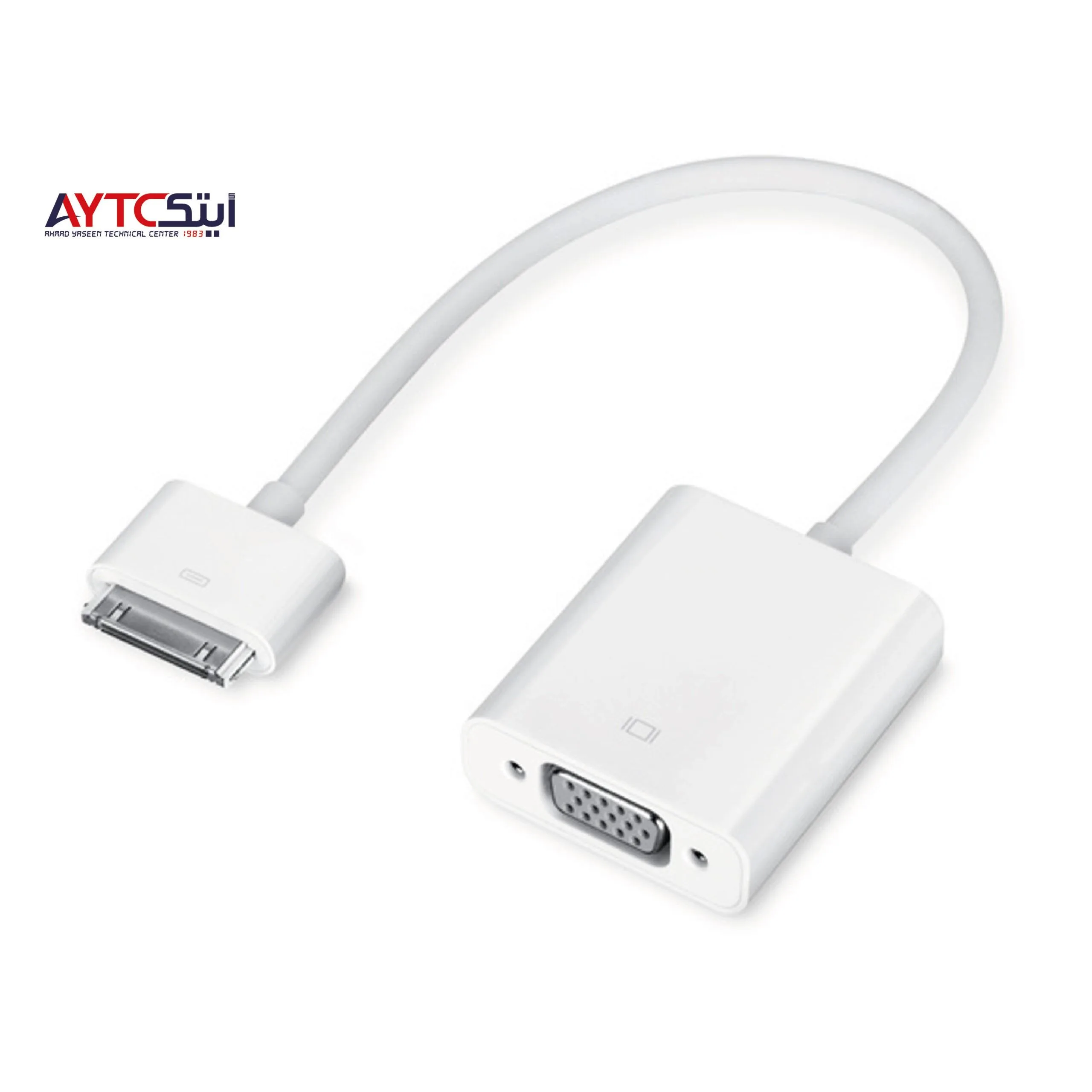 محوّل Apple 30 دبوس إلى VGA لأجهزة iPad وiPhone وiPod