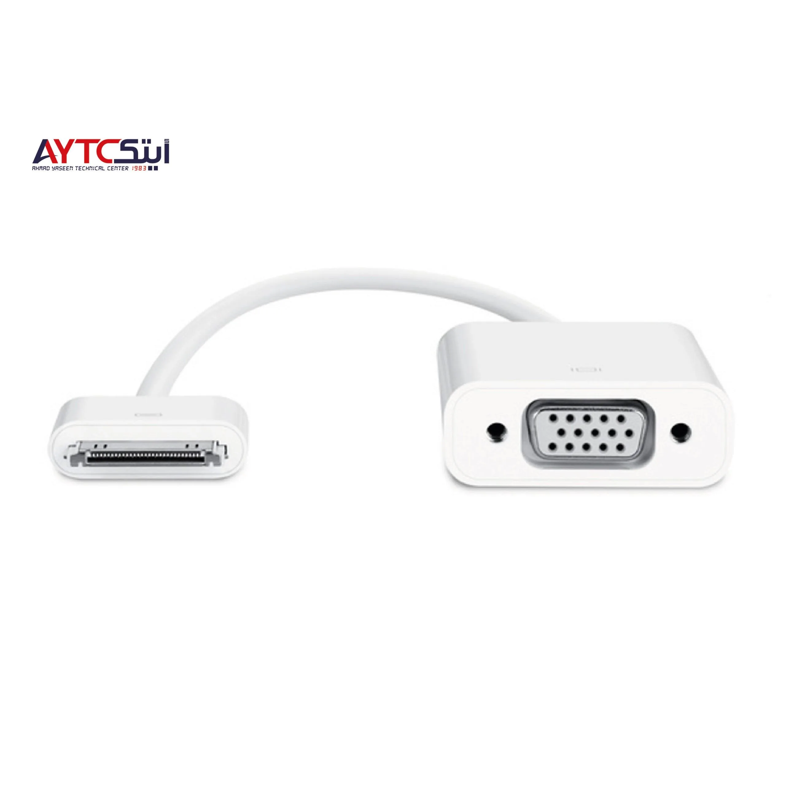 محوّل Apple 30 دبوس إلى VGA لأجهزة iPad وiPhone وiPod