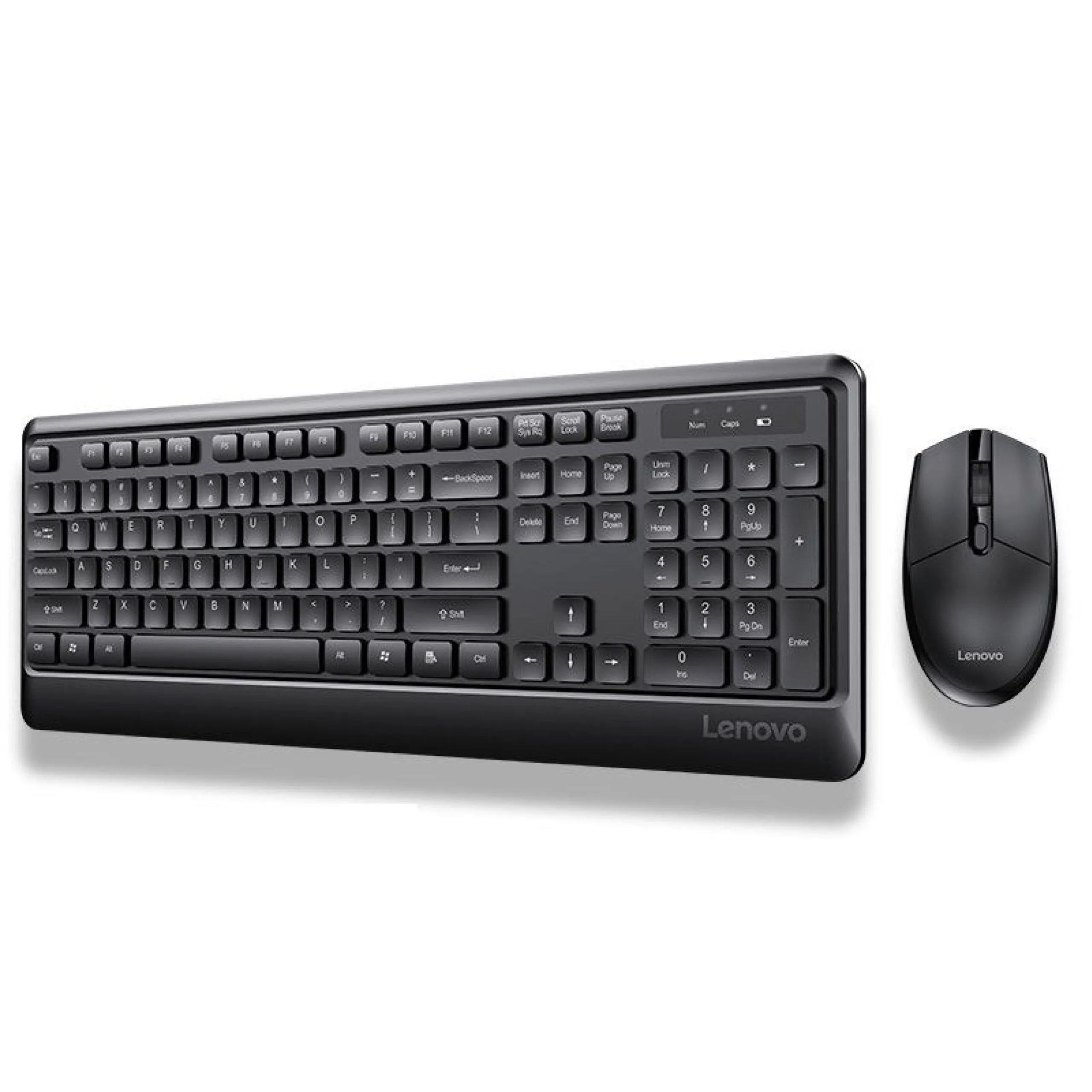 طقم كيبورد وماوس لاسلكي Lenovo KN102