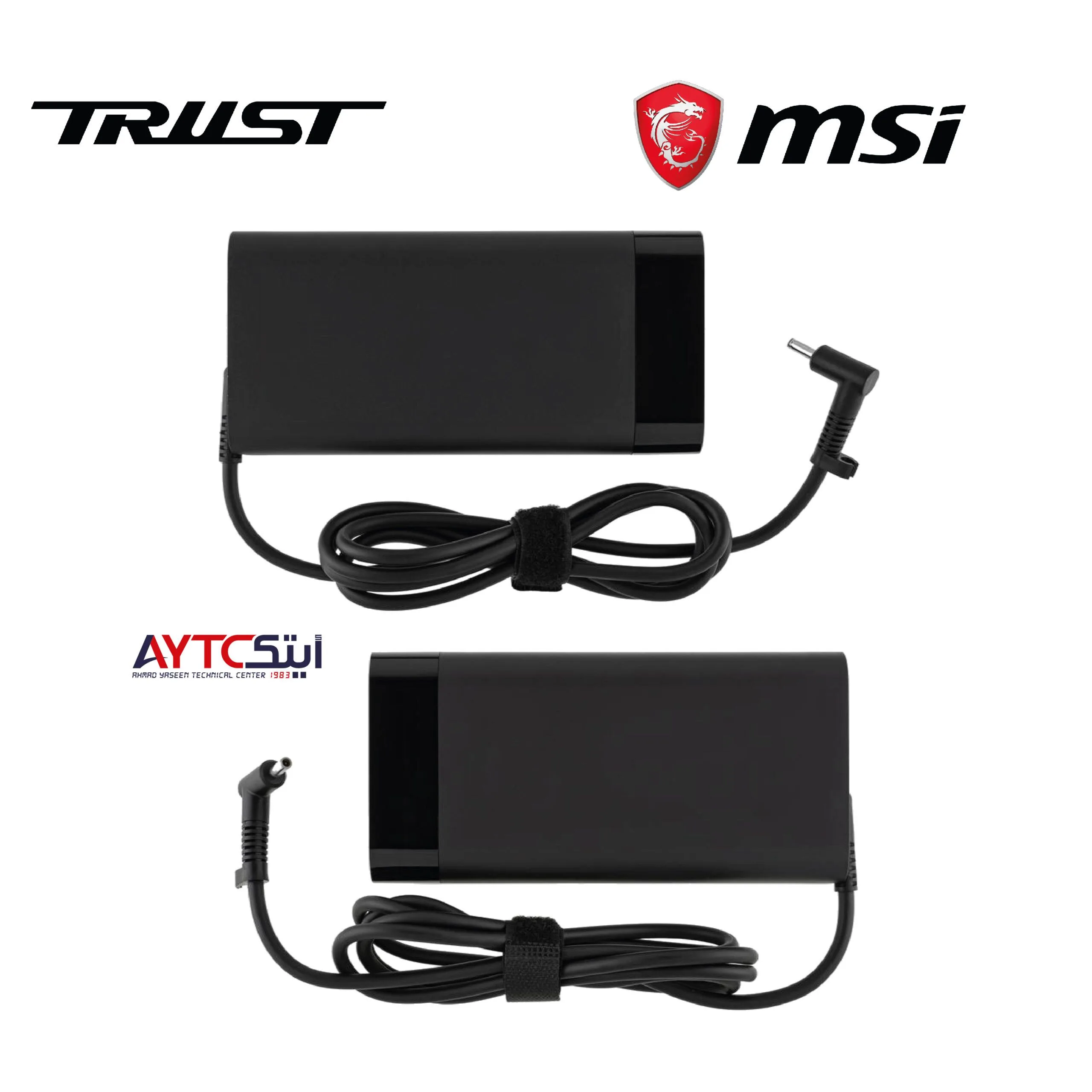 شاحن لابتوب ألعاب متوافق A+ Trust لأجهزة MSI قدرة 120 واط 19.5 فولت - 6.15 أمبير