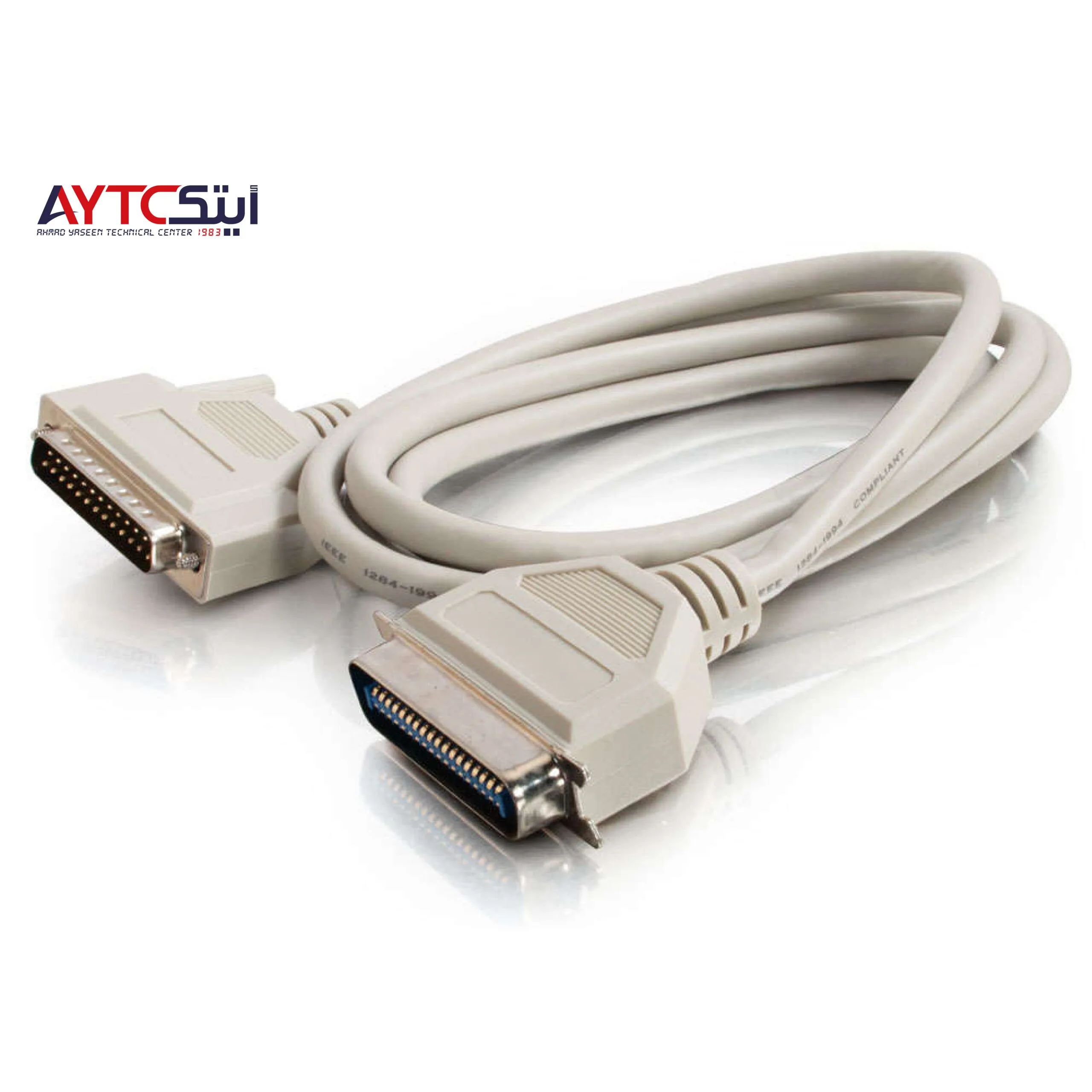 DB25 Male to Parallel Printer Cable - 1.5m