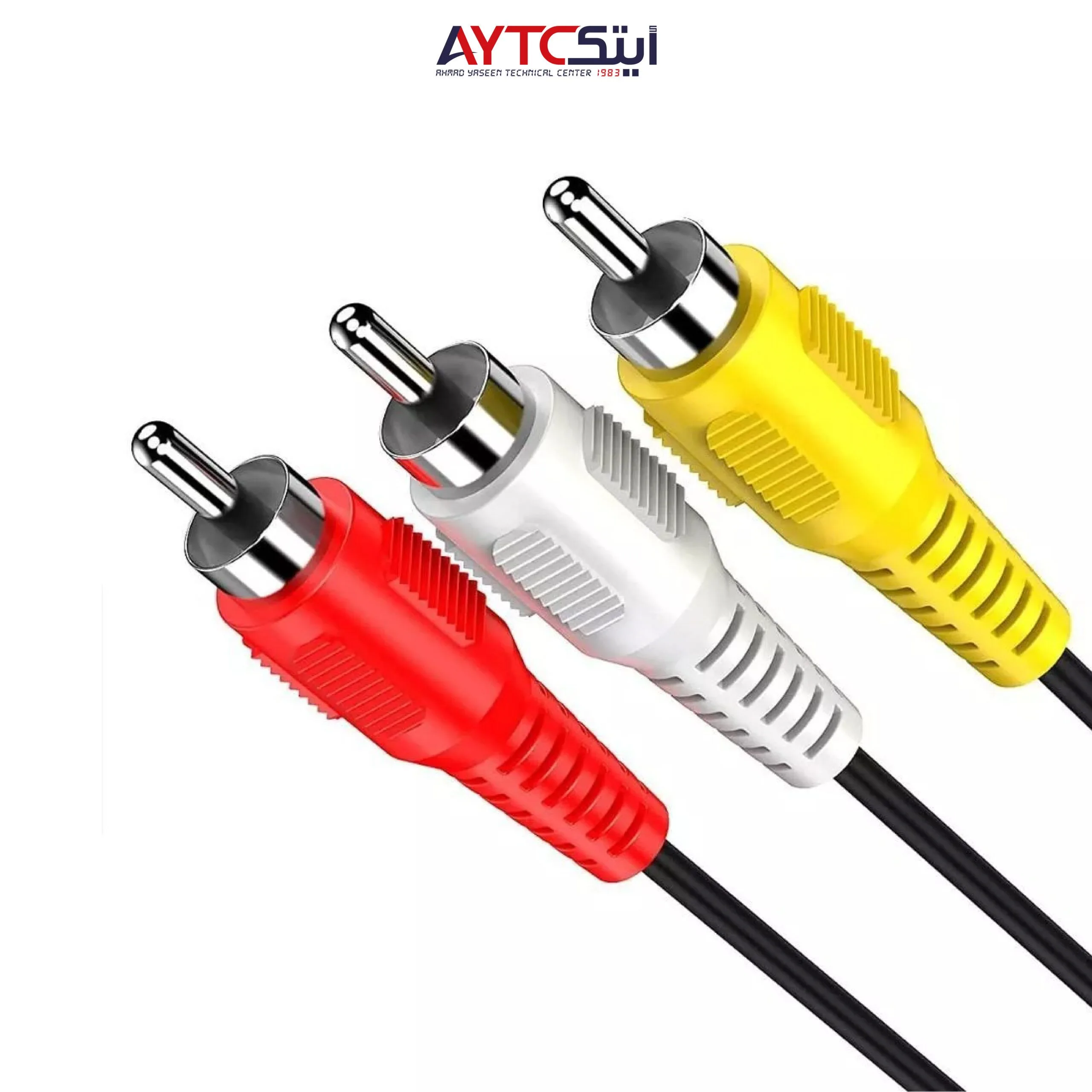 كابل من USB إلى AV ثلاثي الرؤوس 3RCA بطول 1.5 متر