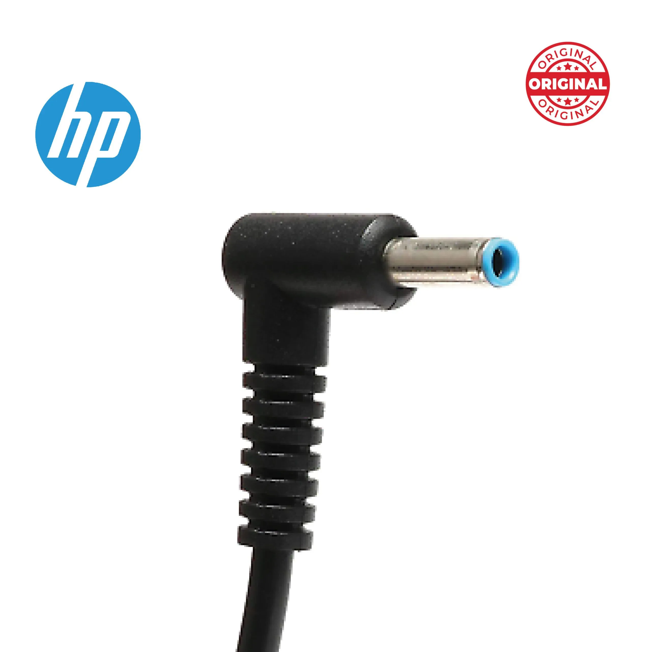 شاحن لابتوب HP أصلي قدرة 90 واط 19.5 فولت - 4.62 أمبير / رأس 4.5×3.5 ملم
