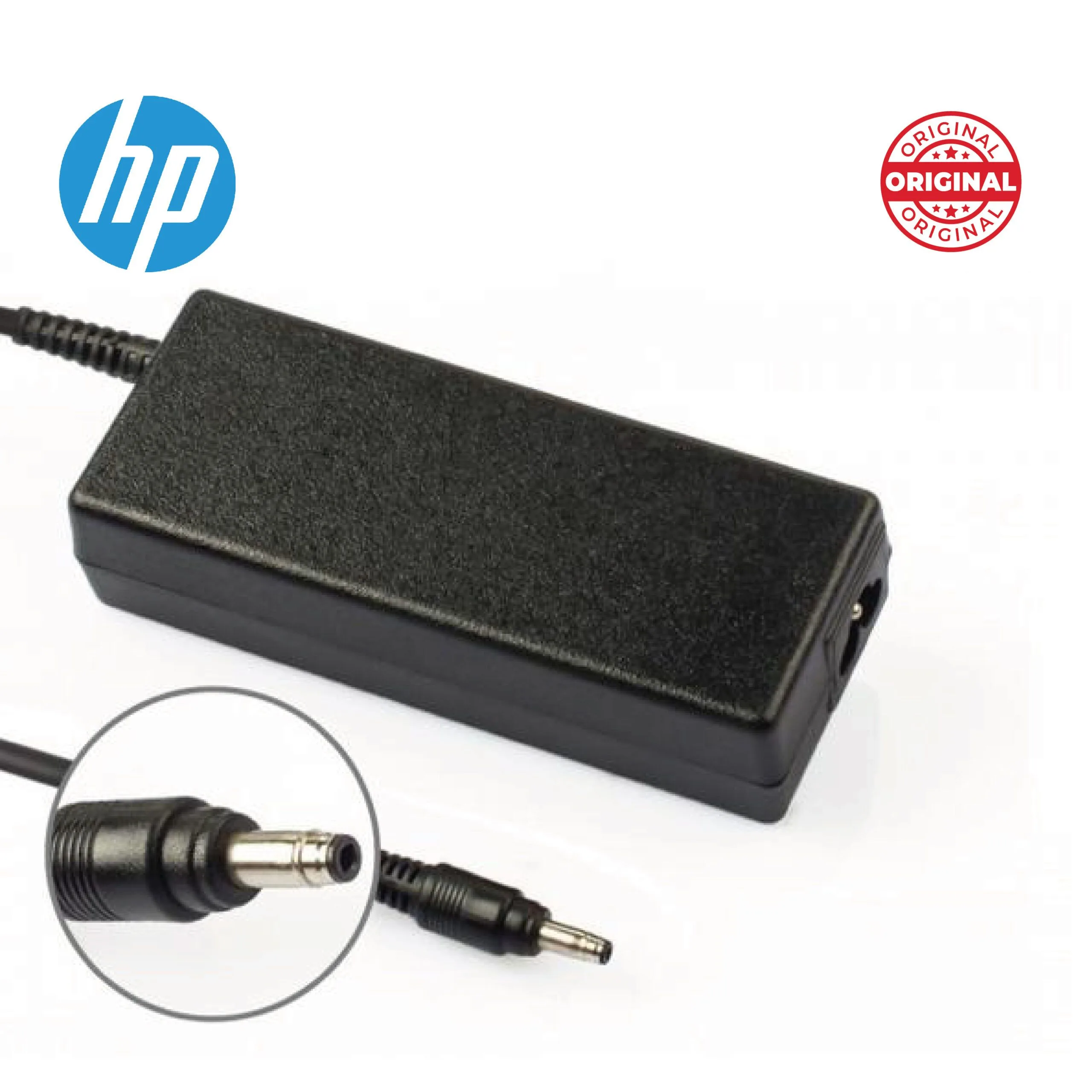شاحن لابتوب HP أصلي قدرة 90 واط 19 فولت - 4.74 أمبير / رأس 4.8×1.7 ملم
