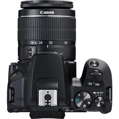كاميرا Canon EOS 250D بدقة 24.1 ميجابكسل مع عدسة EF-S 18-55mm f/3.5-5.6 III