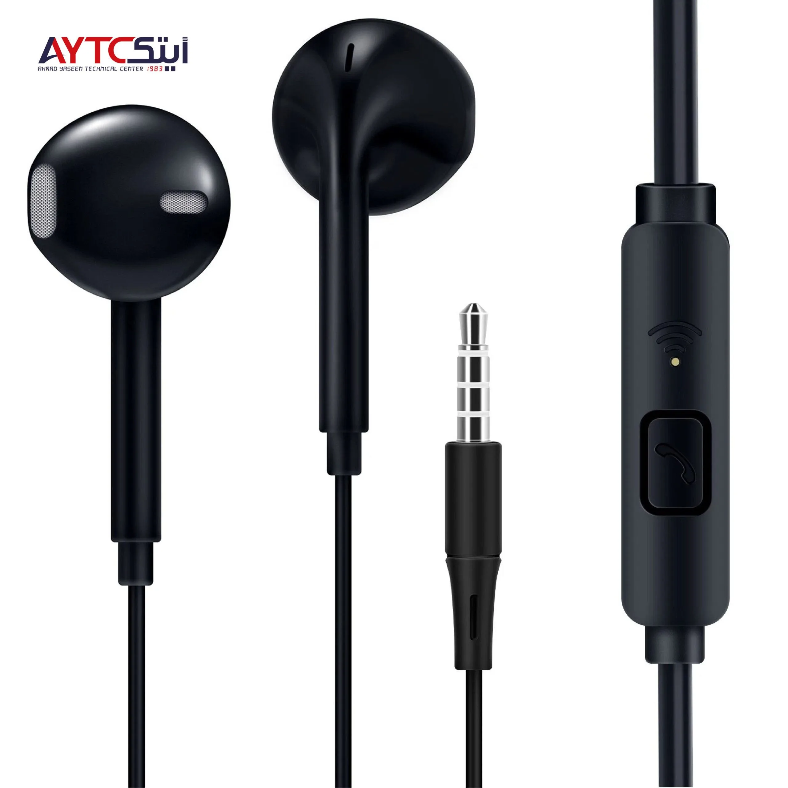 Half in-Ear Wired Earphones