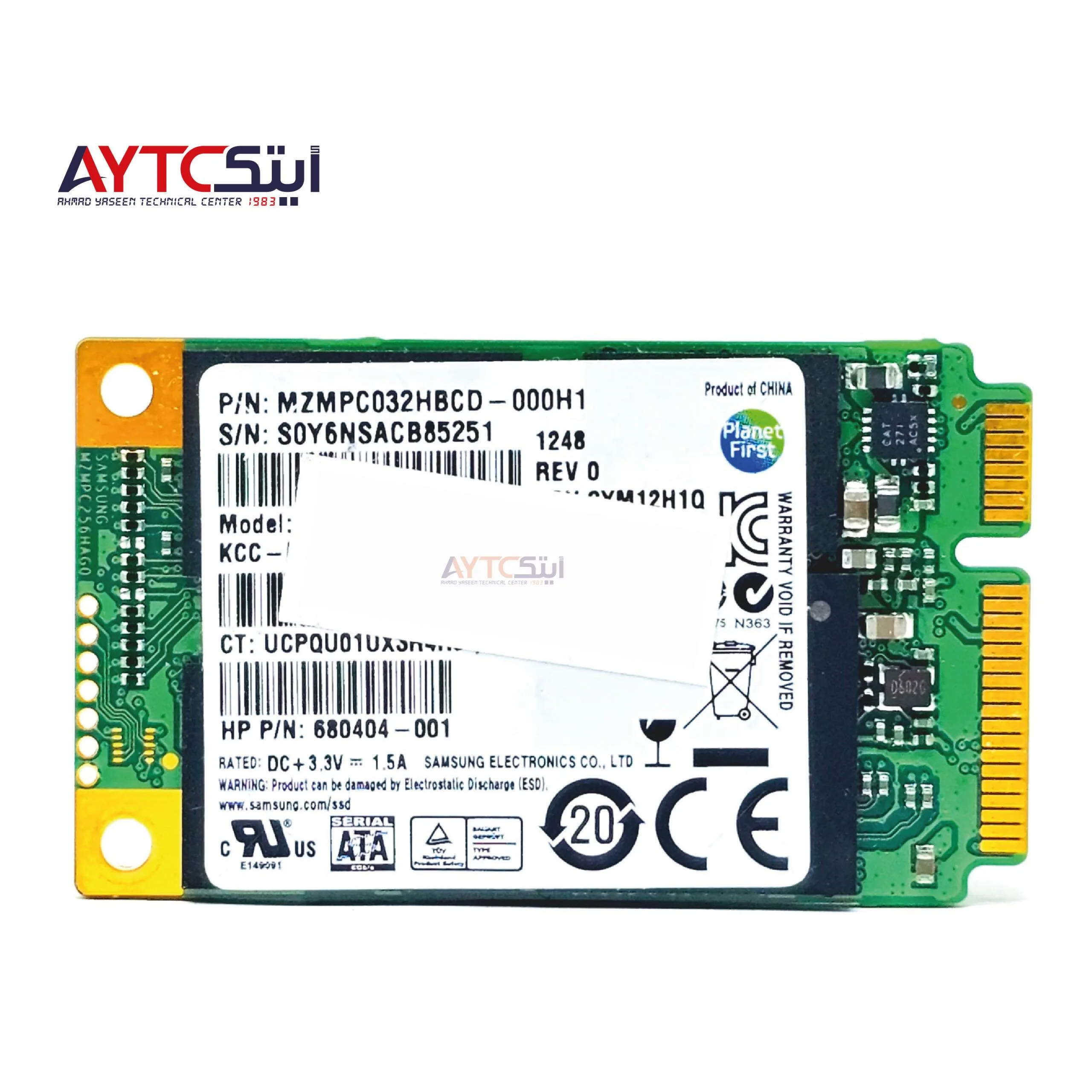 قرص SSD من Samsung PM830 سعة 32GB نوع mSATA Mini PCI-E - MZ-MPC0320/000