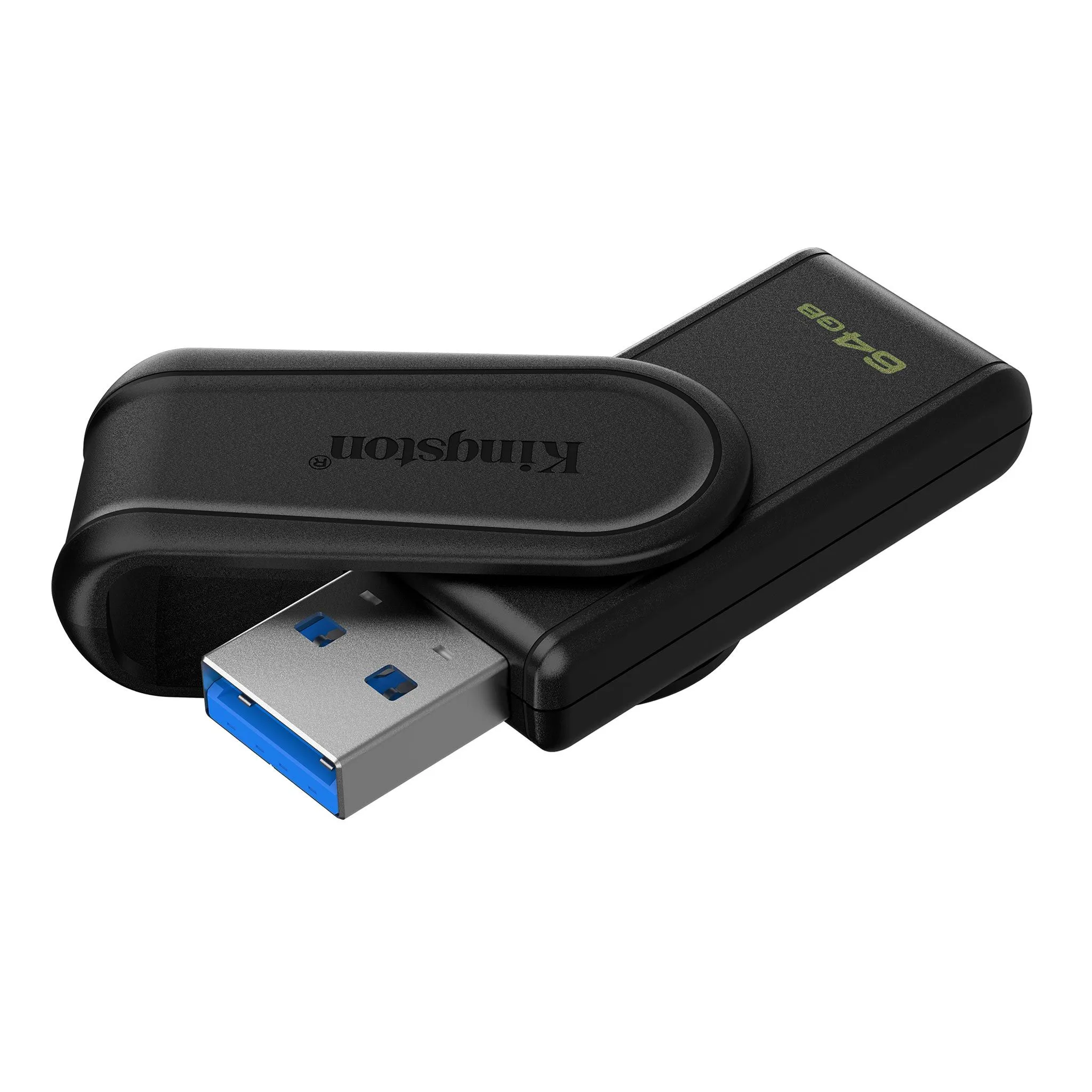 فلاشة Kingston DataTraveler Exodia S سعة 64GB بمنفذ USB-A 3.2 Gen 1