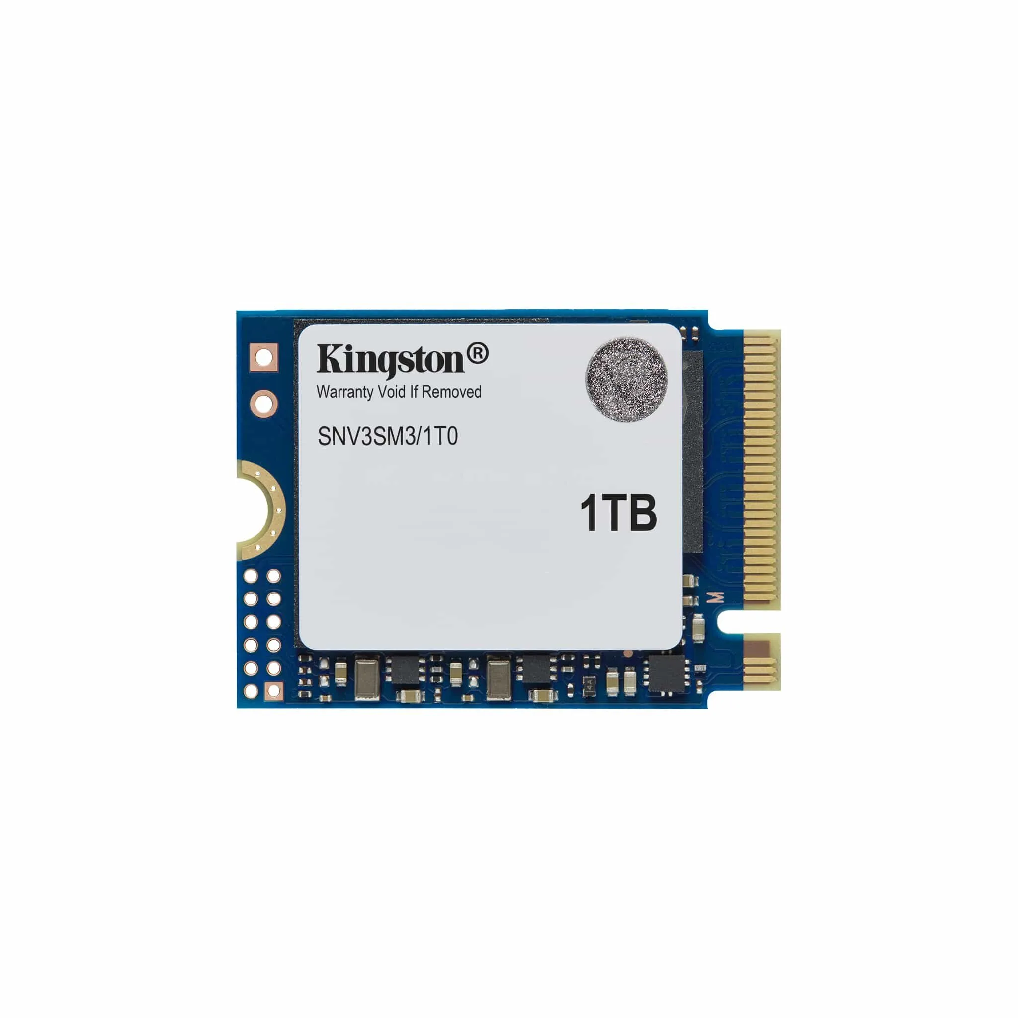قرص SSD داخلي Kingston NV3 سعة 1TB نوع M.2 2230 NVMe PCIe 4.0 Gen 4x4 بسرعة حتى 6000 ميجابايت/ث
