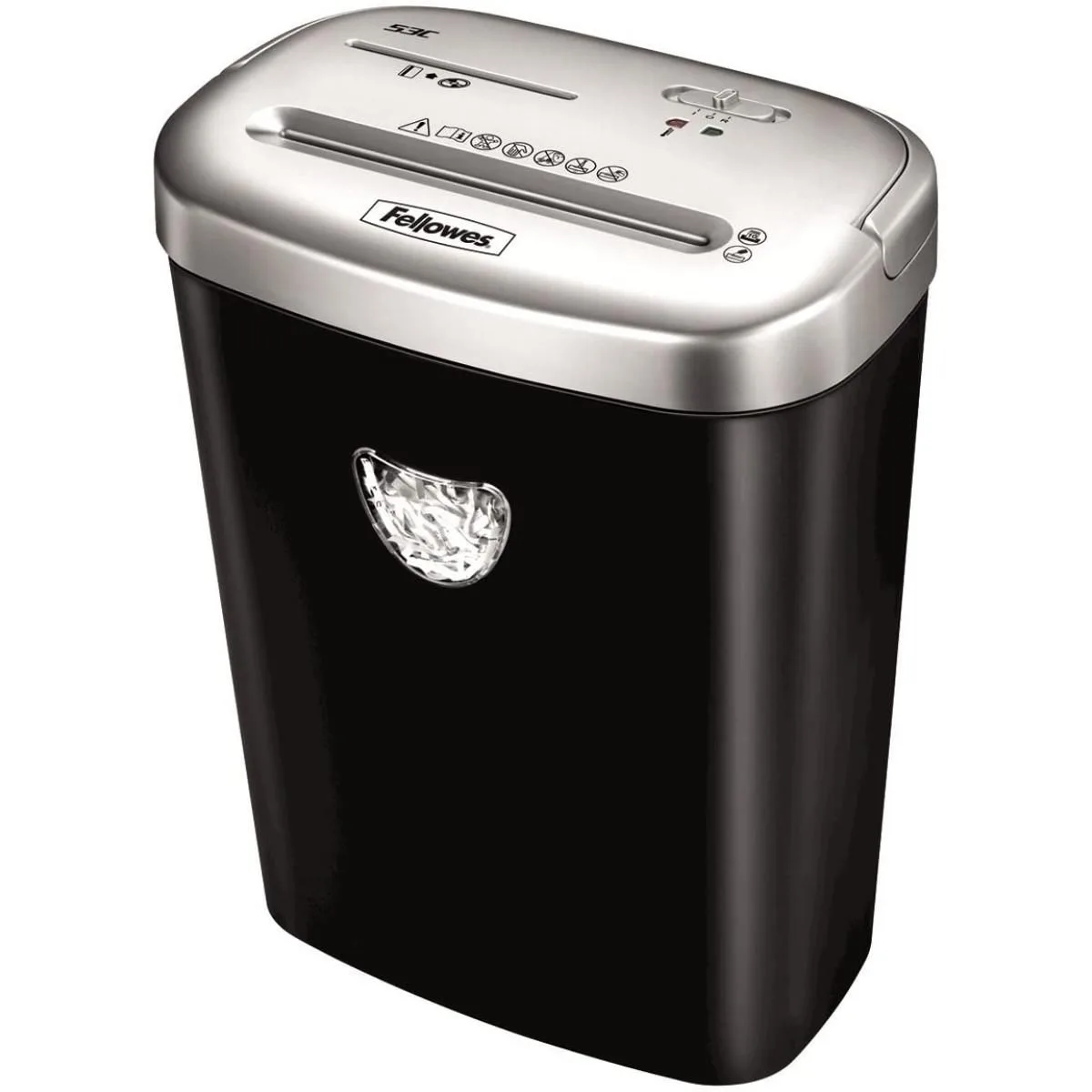 آلة تمزيق ورق Fellowes Powershred 53C بقص متقاطع - 10 أوراق في المرة