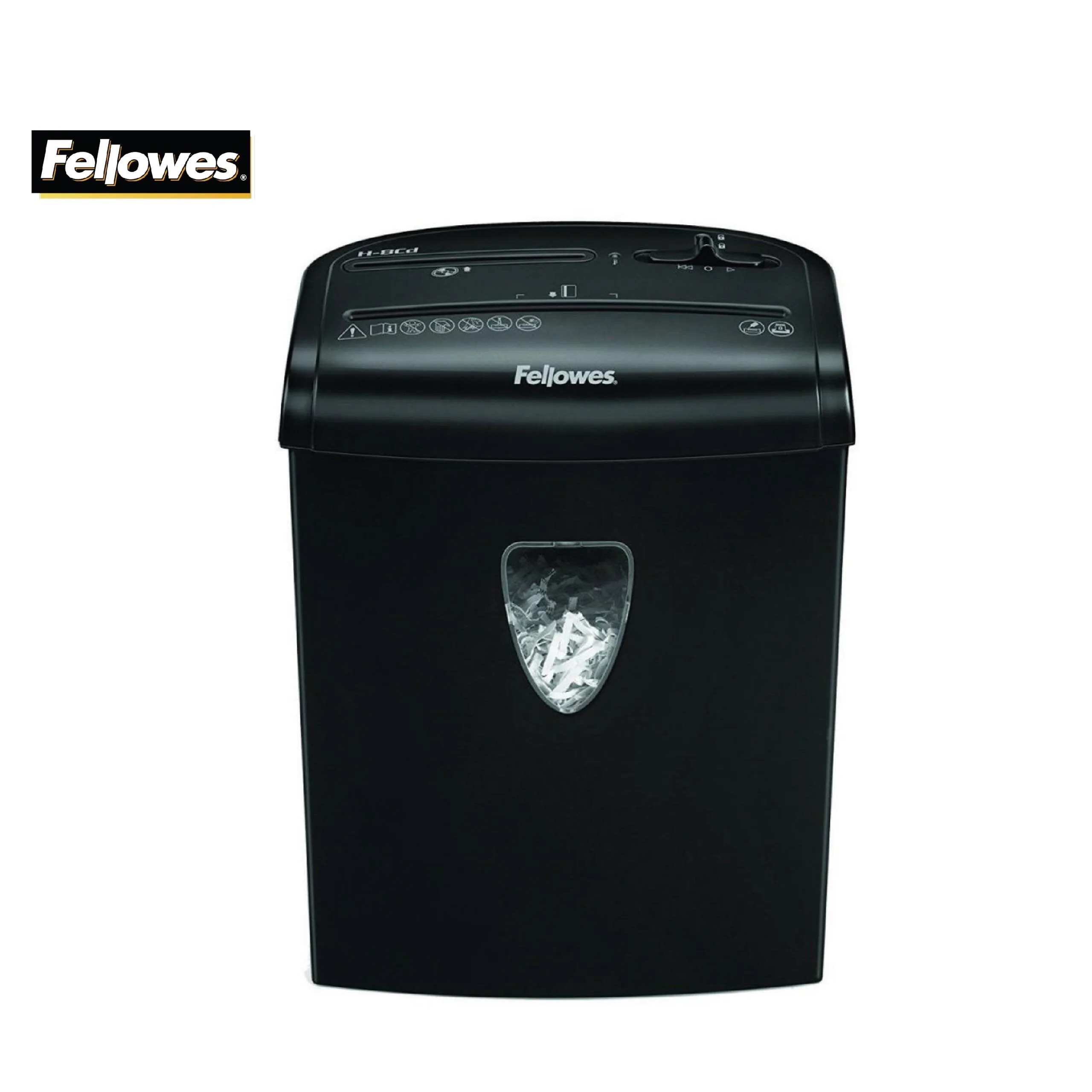 آلة تمزيق ورق Fellowes Powershred H-8CD بقص متقاطع - 8 أوراق في المرة