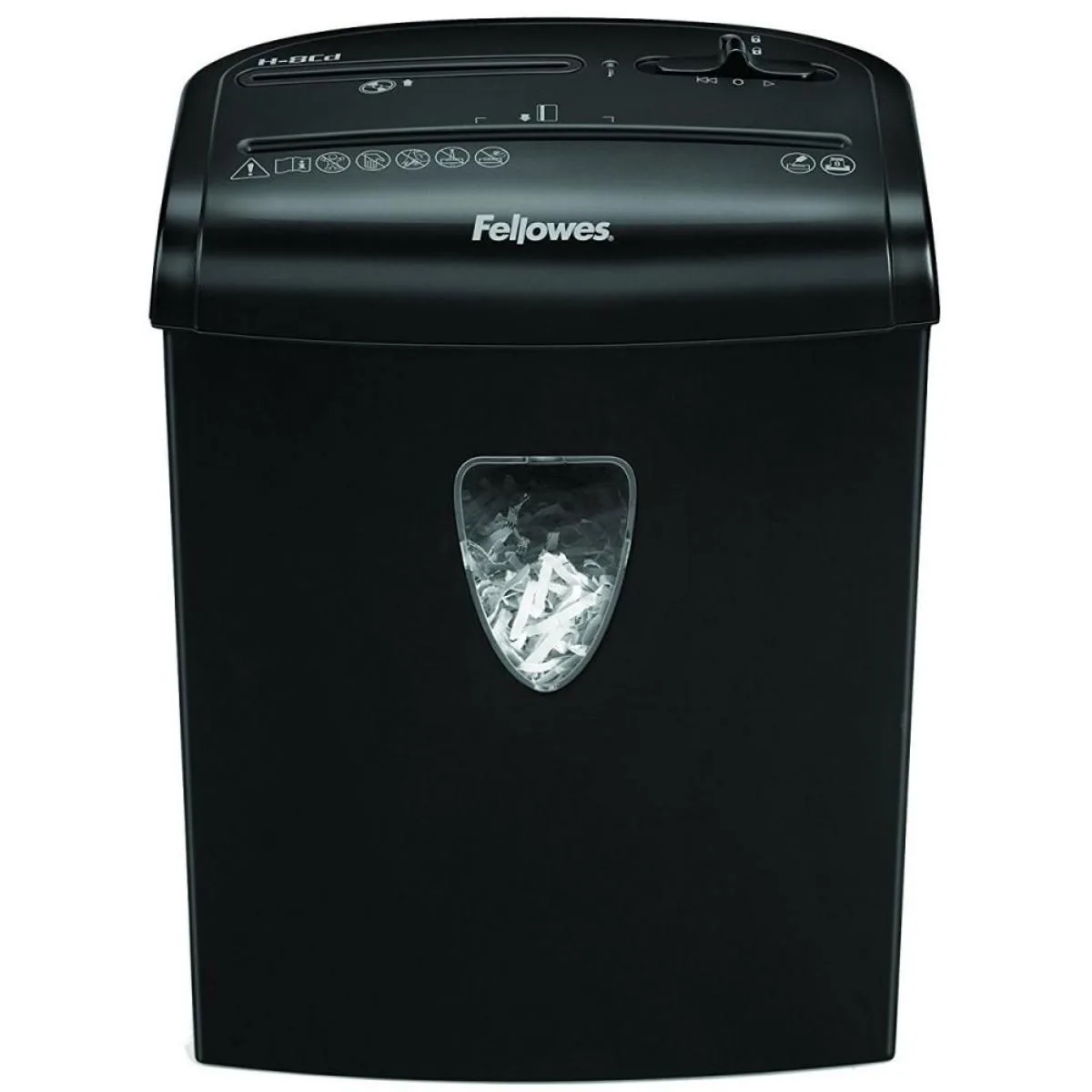 آلة تمزيق ورق Fellowes Powershred H-8CD بقص متقاطع - 8 أوراق في المرة