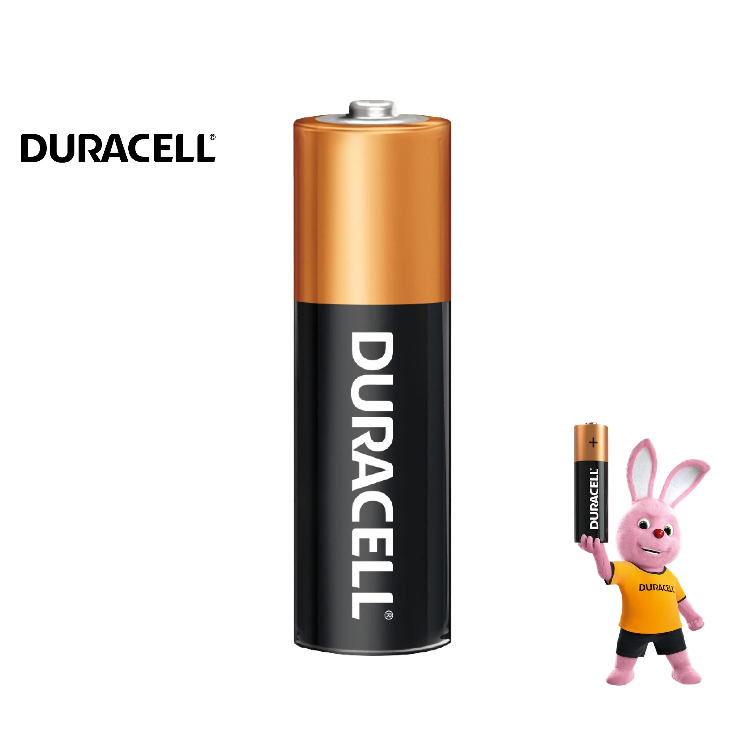 بطاريات DURACELL قلوية حجم AA (LR6) بجهد 1.5 فولت - عبوة قطعتين