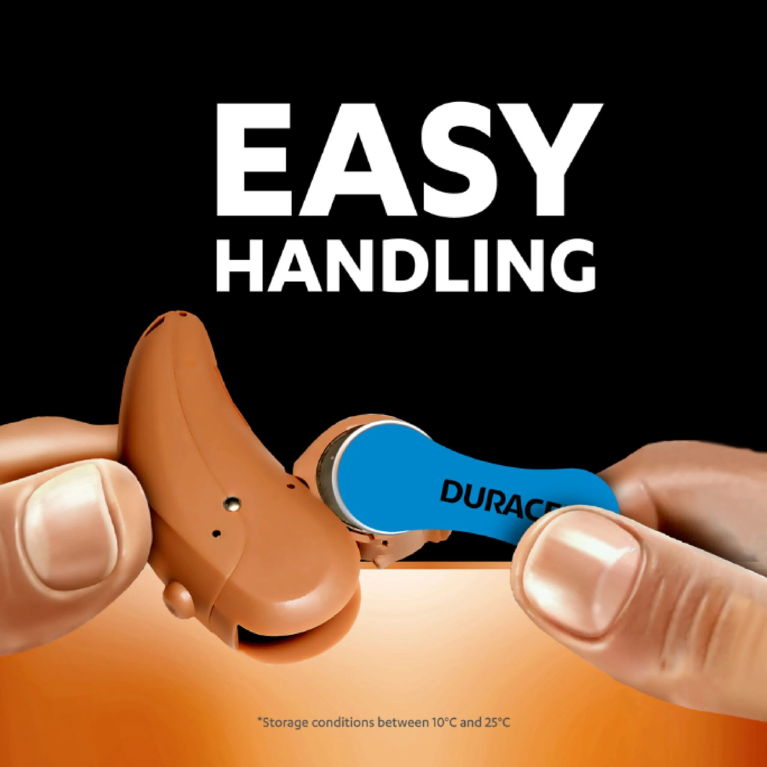بطاريات سماعات الأذن الطبية DURACELL ActivAir مقاس 675 (PR44) زنك هوائي 1.45 فولت - عبوة 6 قطع