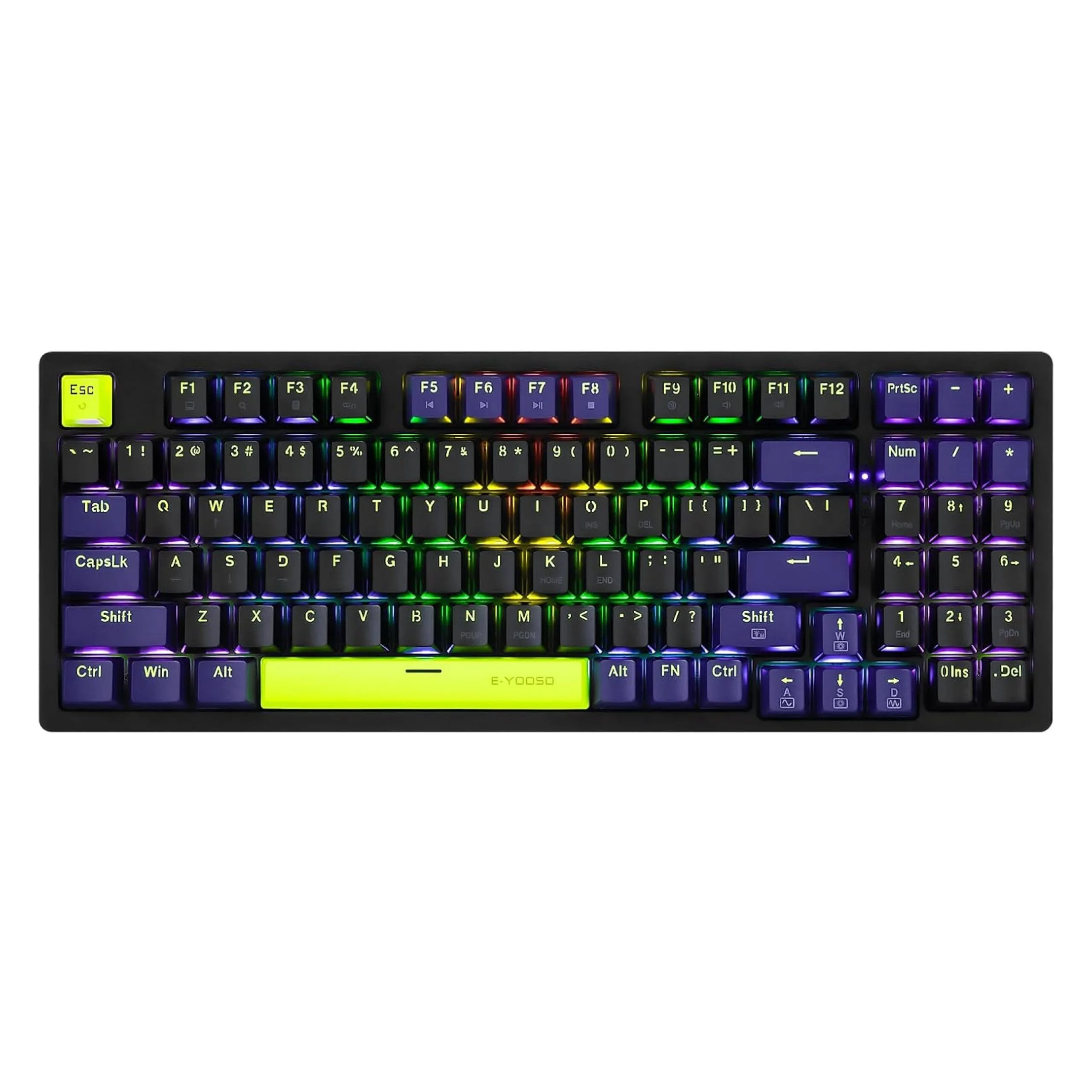 كيبورد ألعاب E-YOOSO Z-94 - مفاتيح Blue Switch