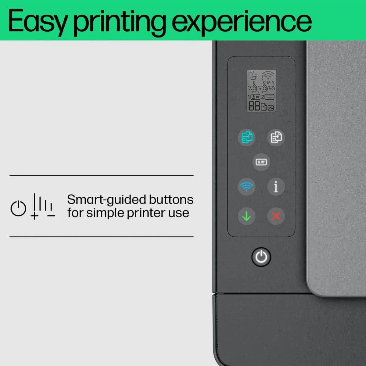 HP Smart Tank 581 Wireless All-in-One BLACK & COLOR Printer - 4A8D4A