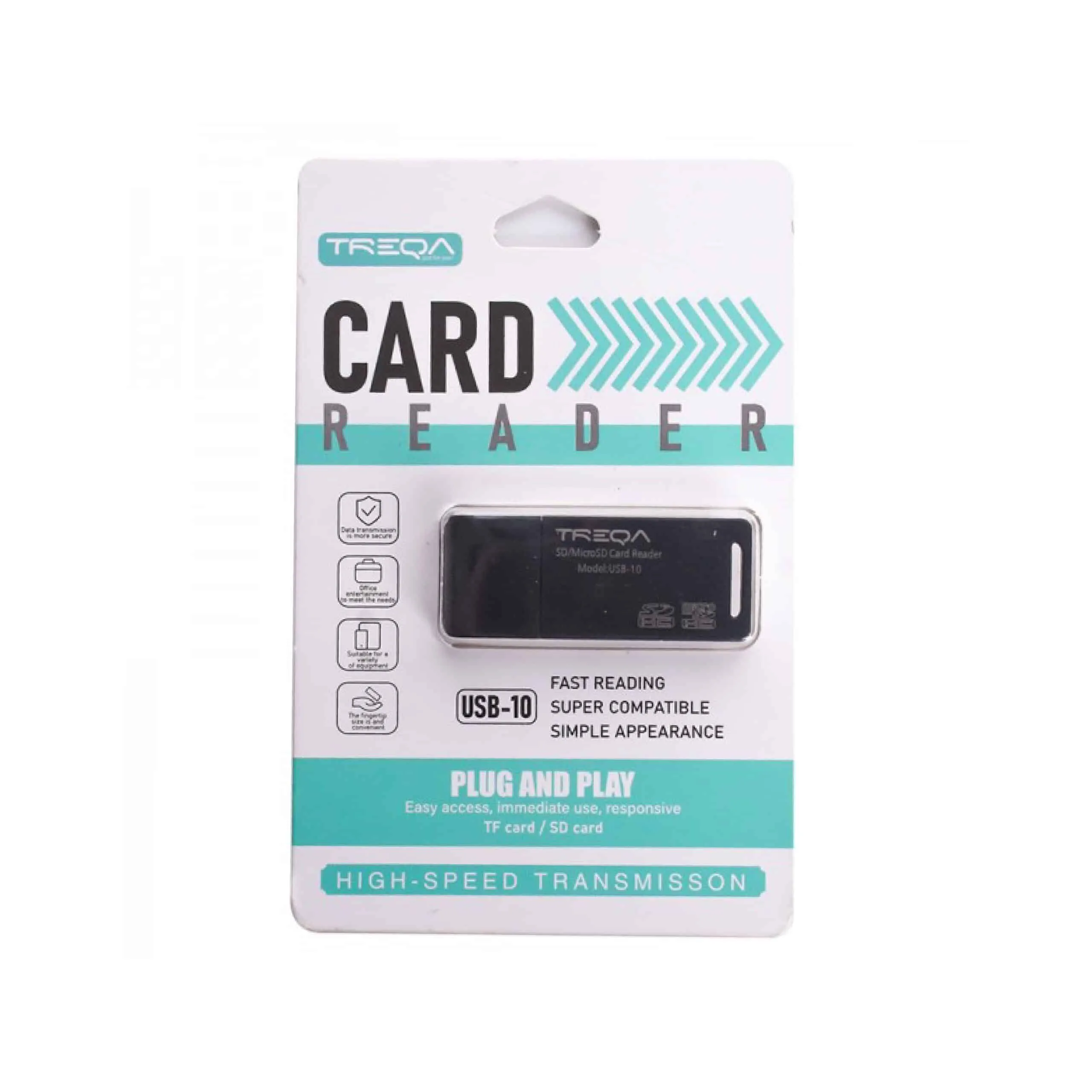 قارئ بطاقات TREQA USB-10
