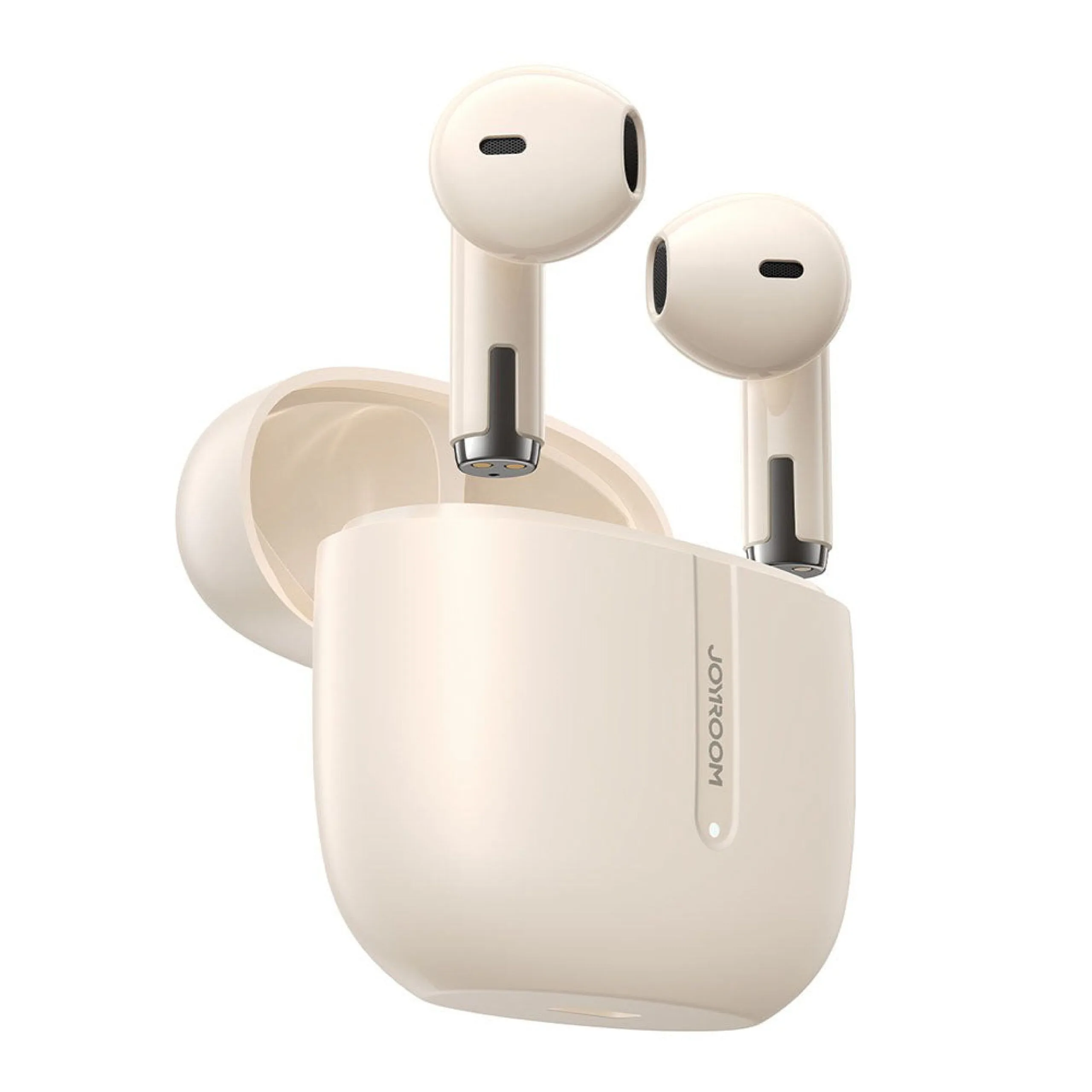 سماعات أذن بلوتوث لاسلكية Joyroom Jpods PB3 بخاصية ENC - بيج