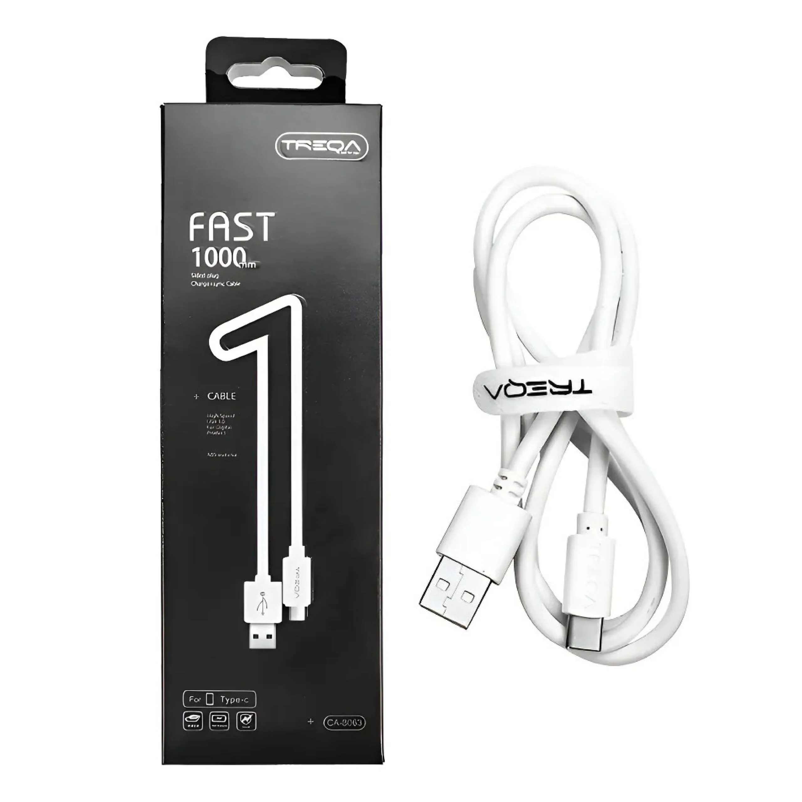 كابل TREQA CA-8063 من USB-A إلى Type-C