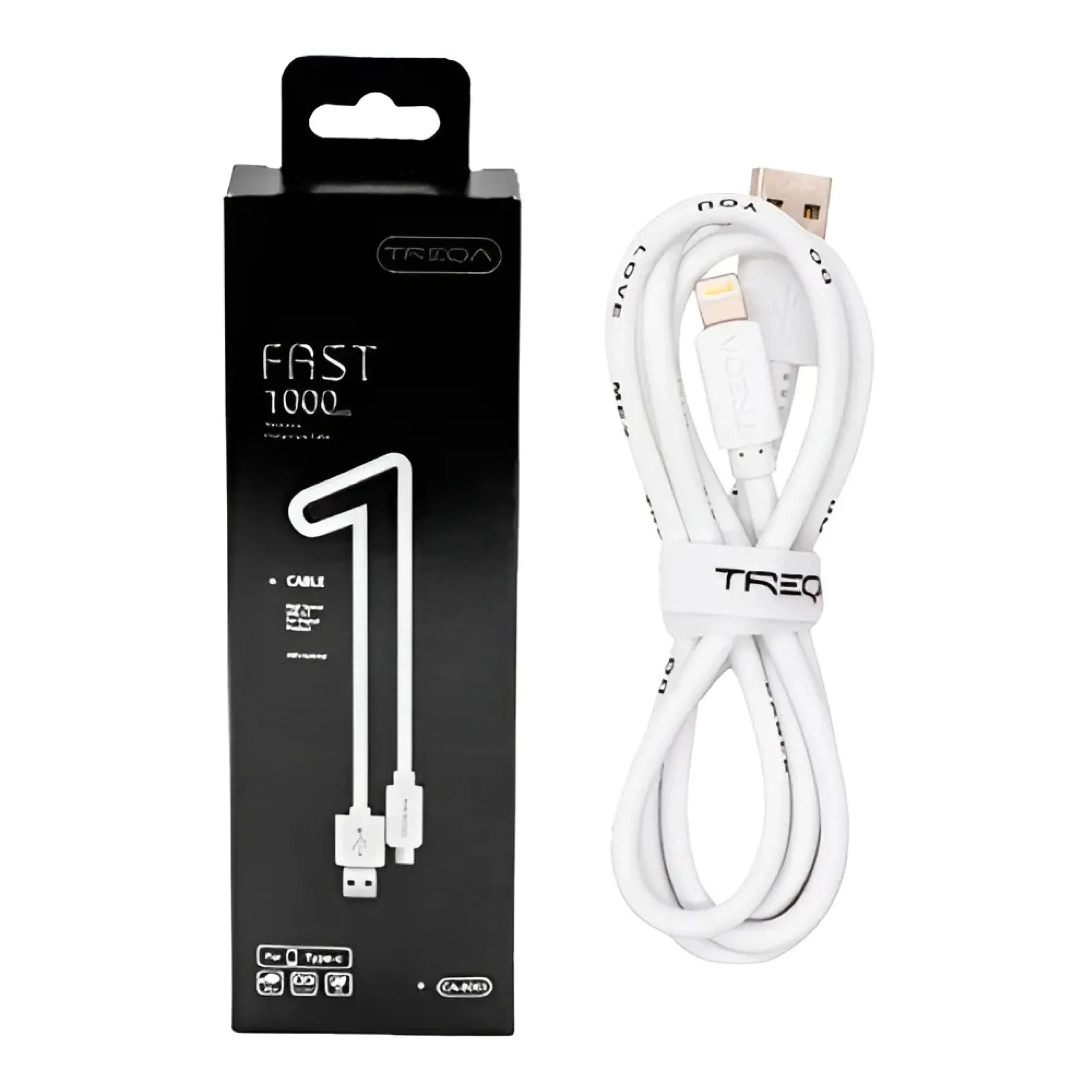 كابل TREQA CA-8062 من USB-A إلى Lightning