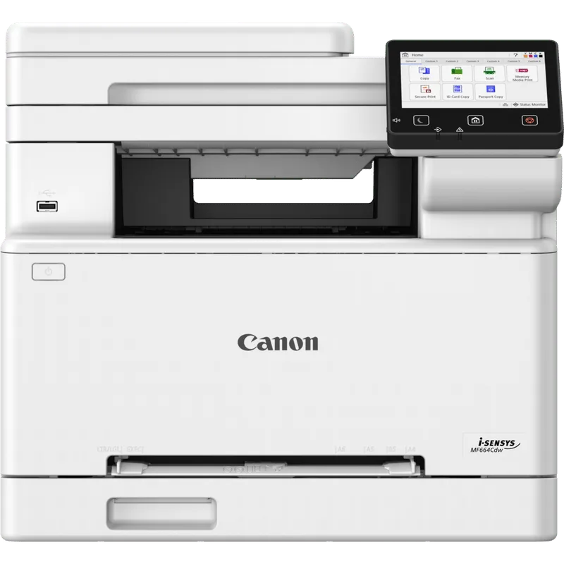 CANON i-SENSYS MF664CDW Multi-Function Color LaserJet All-in-One Printer ADF, Duplex, Wi-Fi
