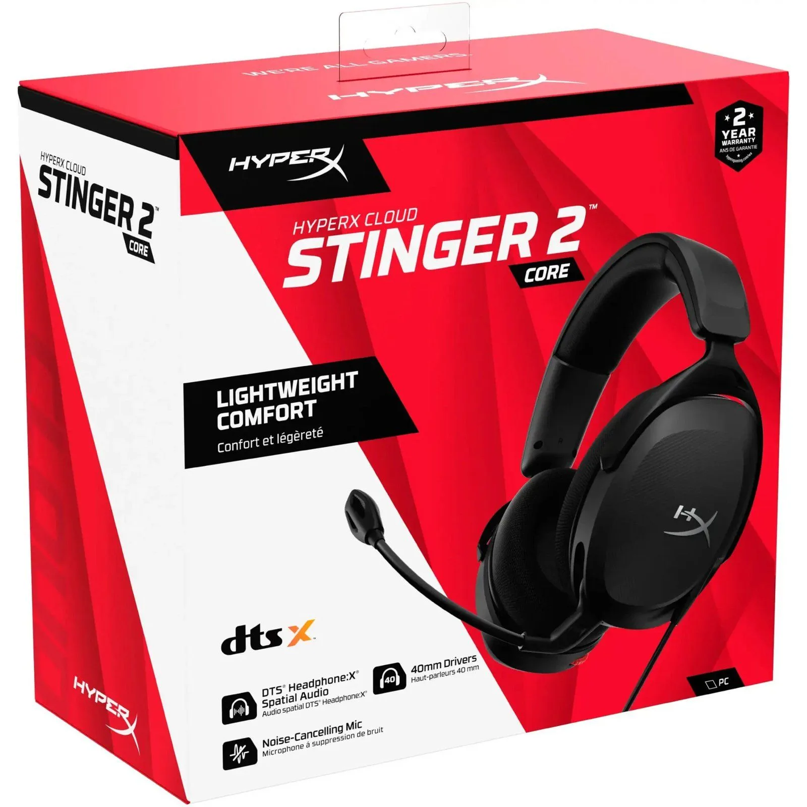 HyperX Cloud Stinger 2 Core - Gaming Headset