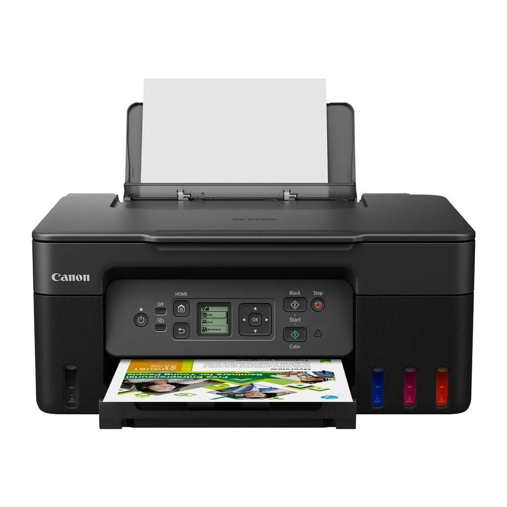 طابعة Canon PIXMA G3470 MegaTank لاسلكية ملونة 3 في 1 - أسود