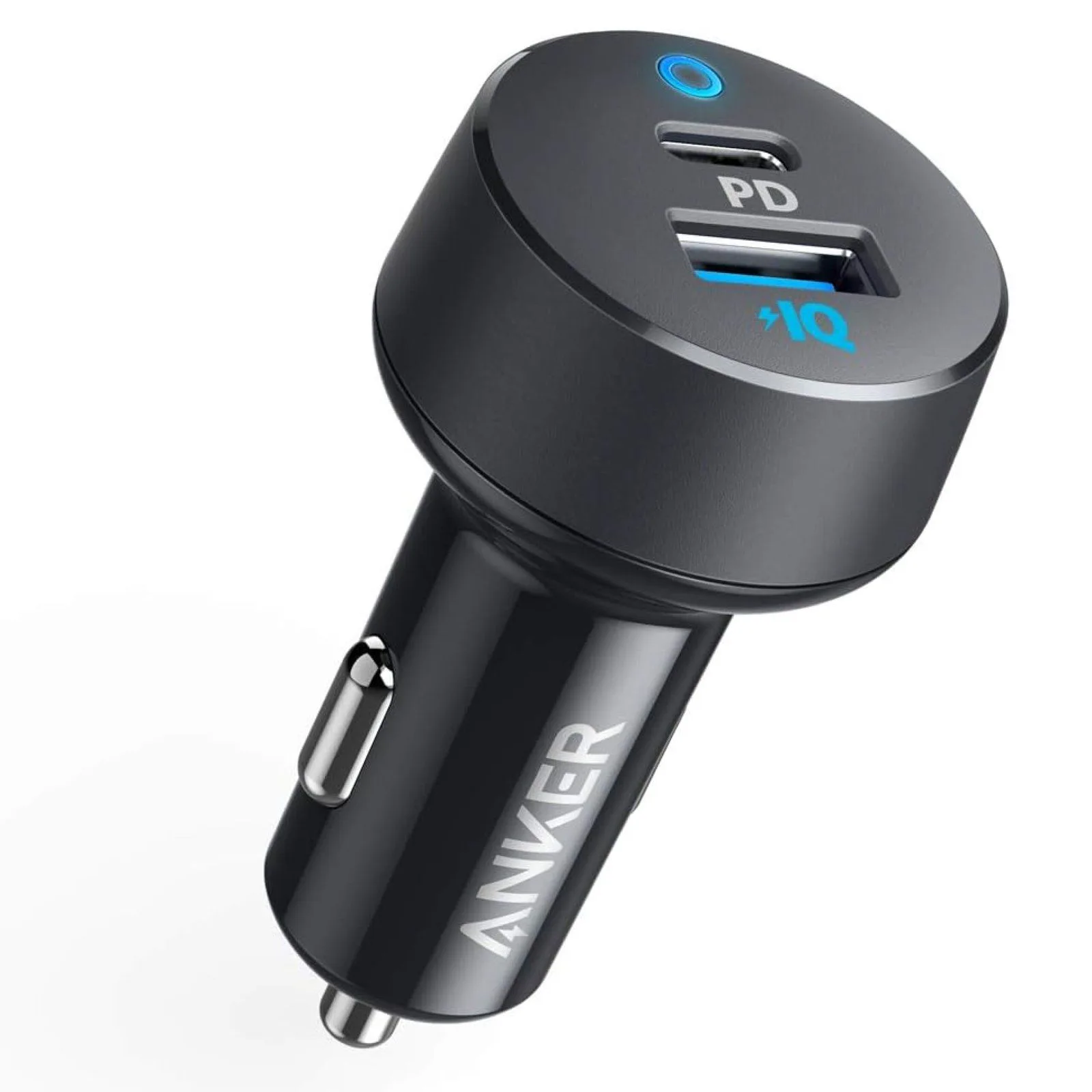 Anker PowerDrive PD+2 USB-C + USB-A Car Charger - 35W