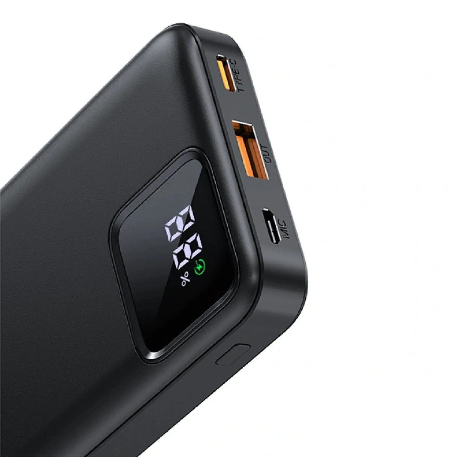 Wiwu LED Display Built-in Cable 10K Power Bank 22.5W