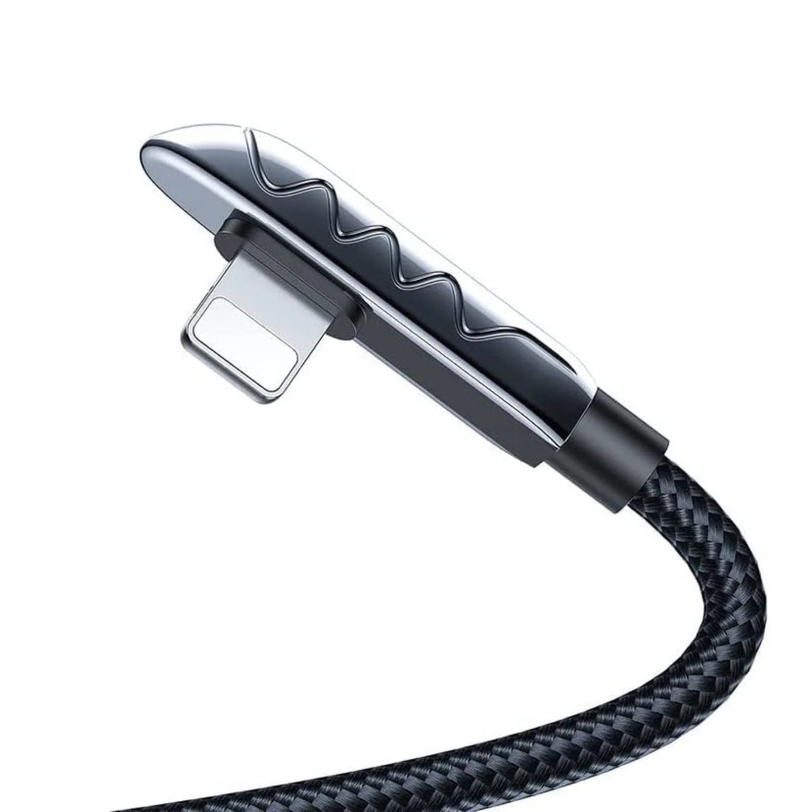 Joyroom Braided Nylon 90-degree Gaming data cable - 2.4A