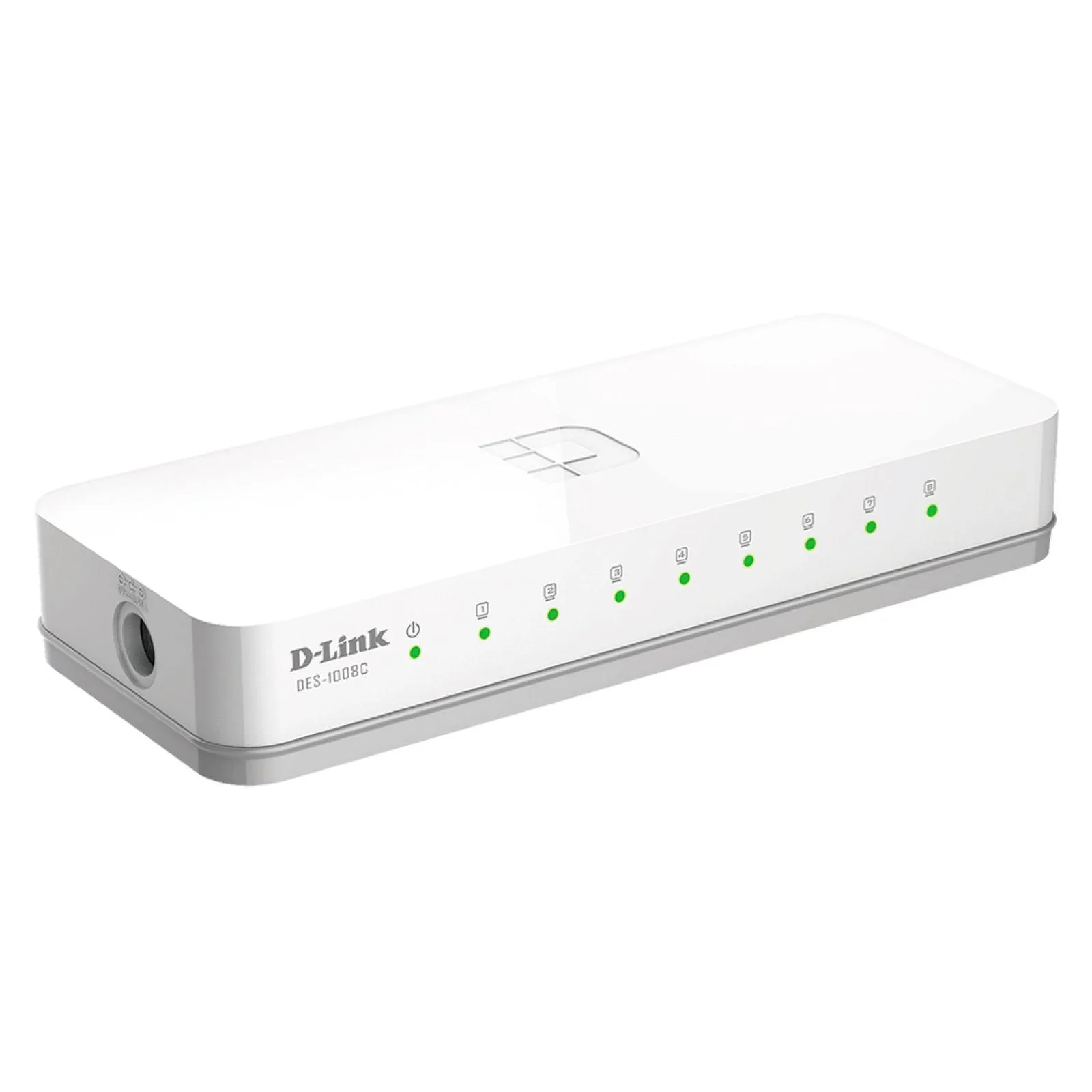D-Link 8-Port 10/100 Mbps Unmanaged Switch - DES-1008C