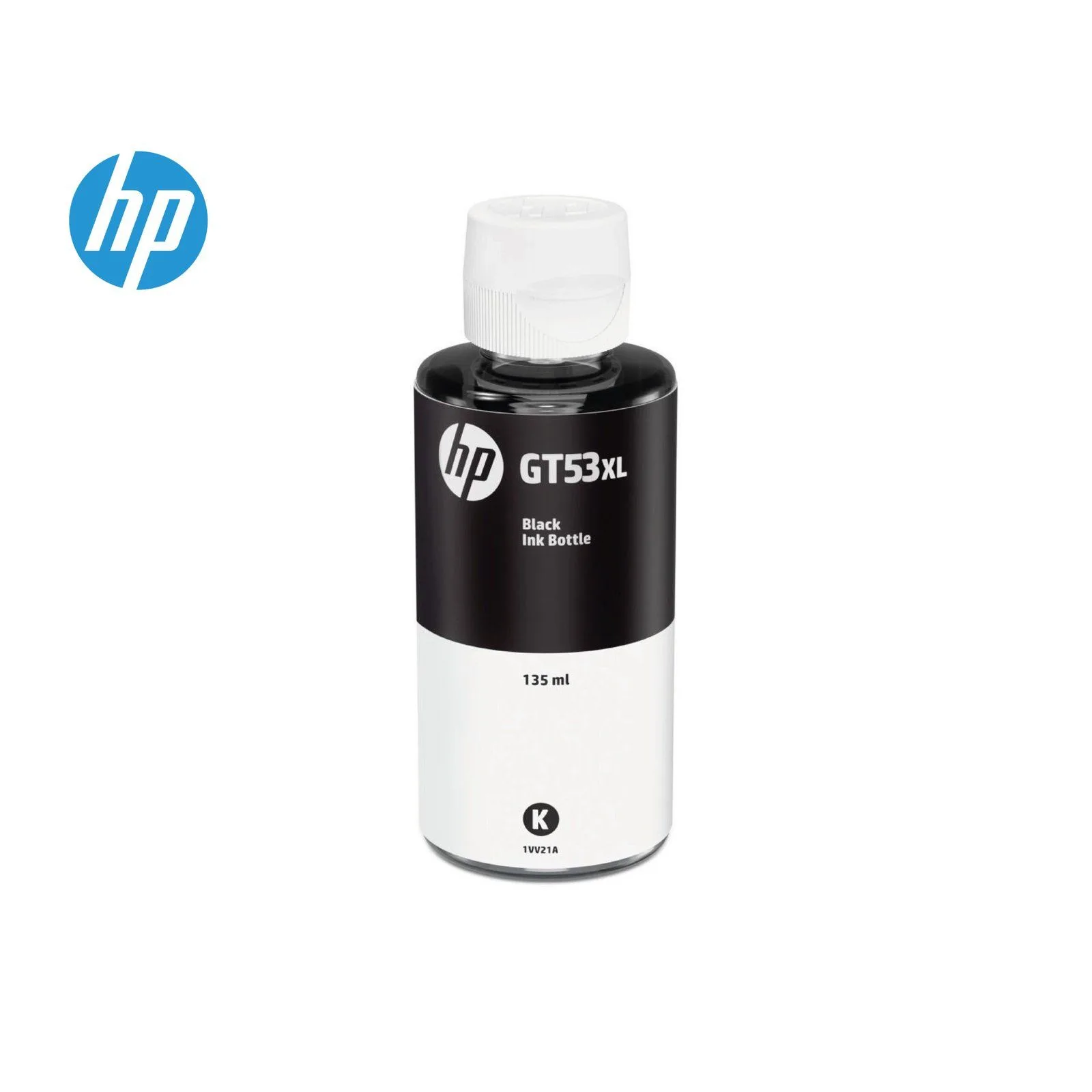 عبوة حبر HP GT53XL أصلية سعة 135 مل - أسود - 1VV21AE