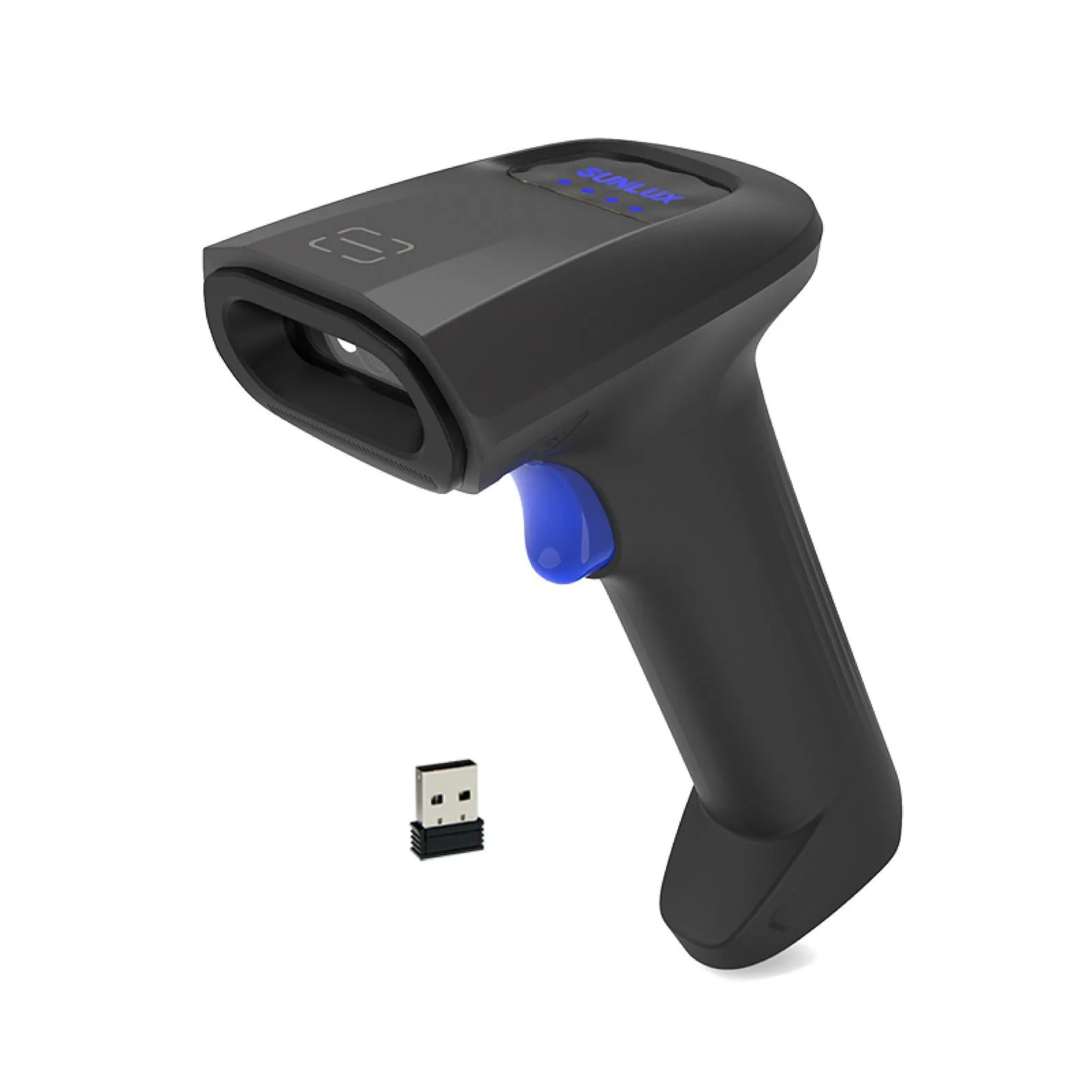 SUNLUX 2D Wireless Barcode Scanner - RW10