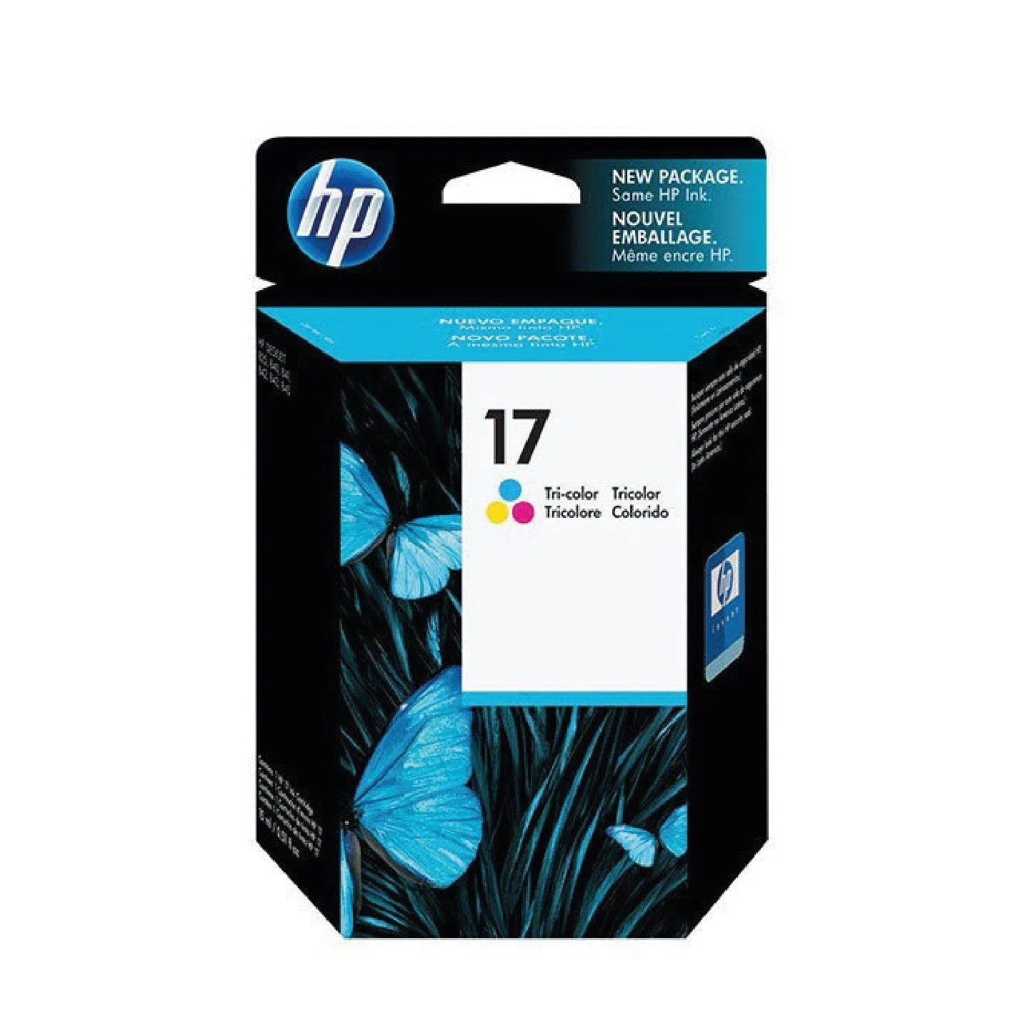 HP 17 Tri-Color Original Ink Cartridge - C9352AA