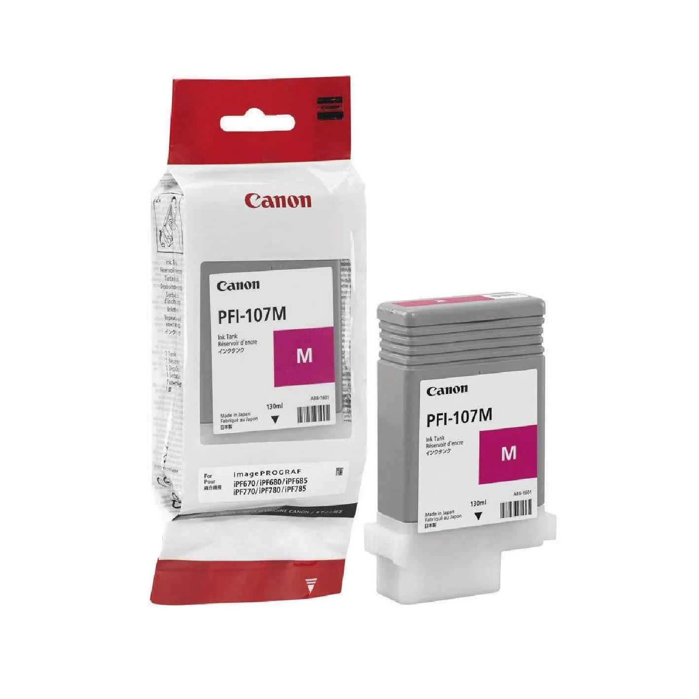 Canon PFI-107M Magenta Original Ink Cartridge