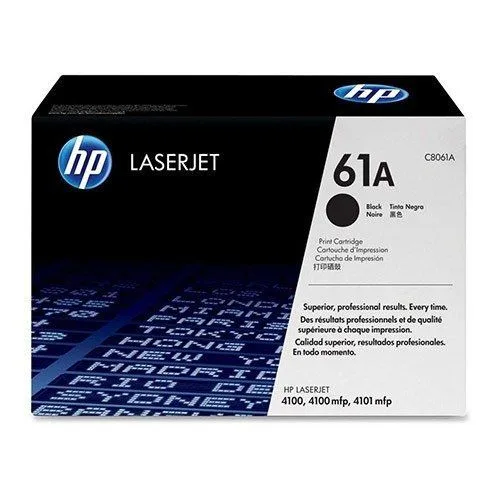 HP 61A Black Original Laser Toner Cartridge - C8061A